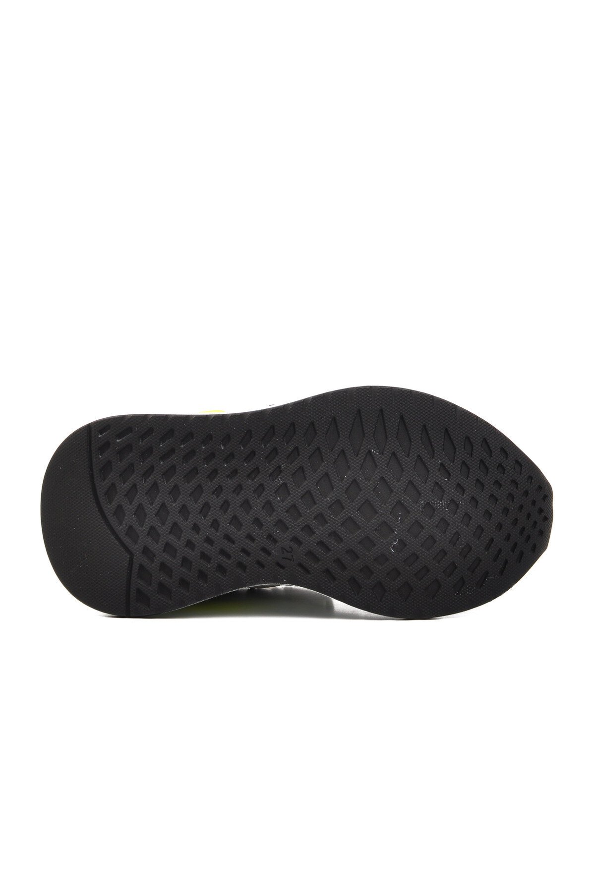 Walkway Siyah-Beyaz-Fosfor Sarı Çocuk Spor Ayakkabı