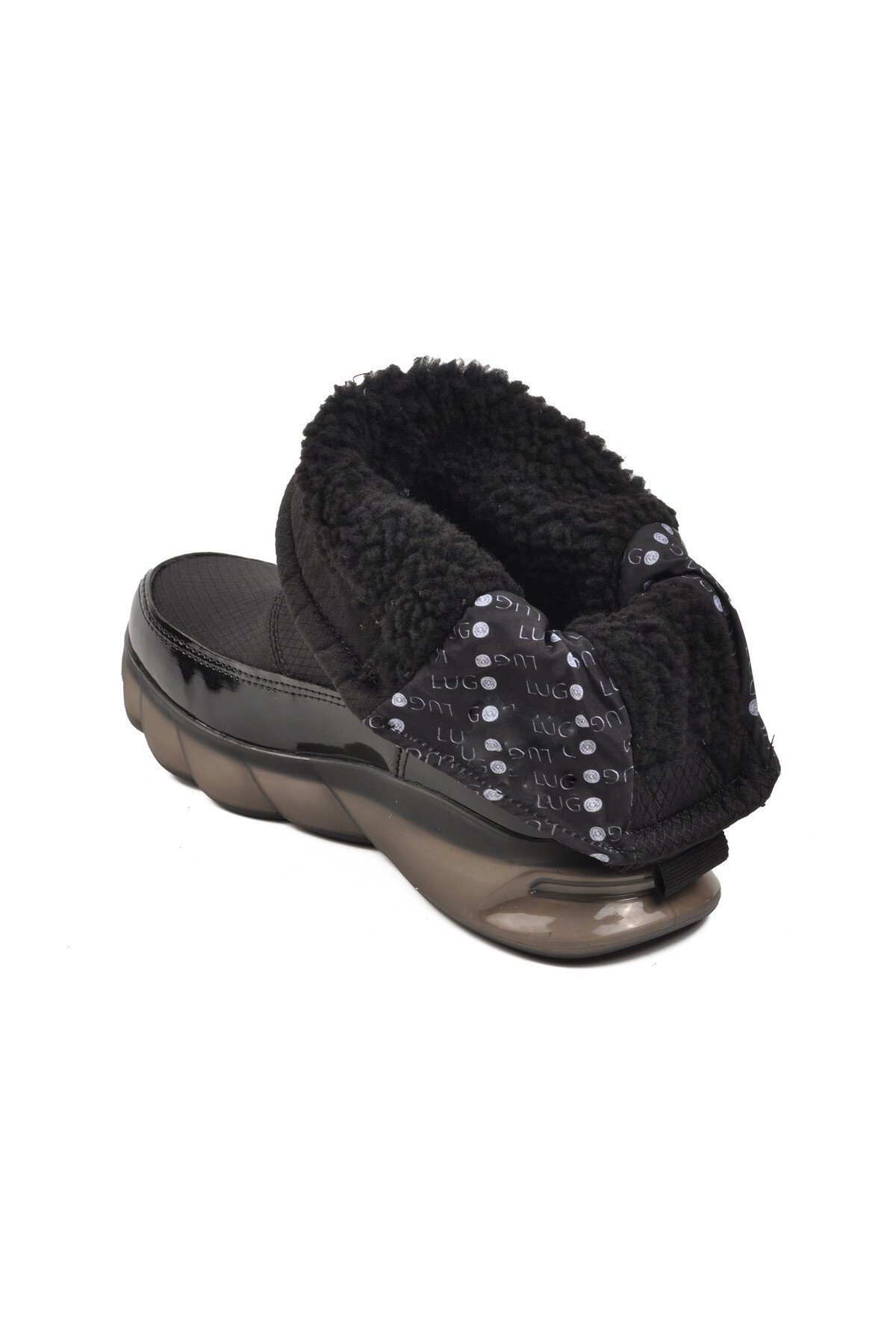 Ayakmod Siyah Rugan Kadın Kar Botu