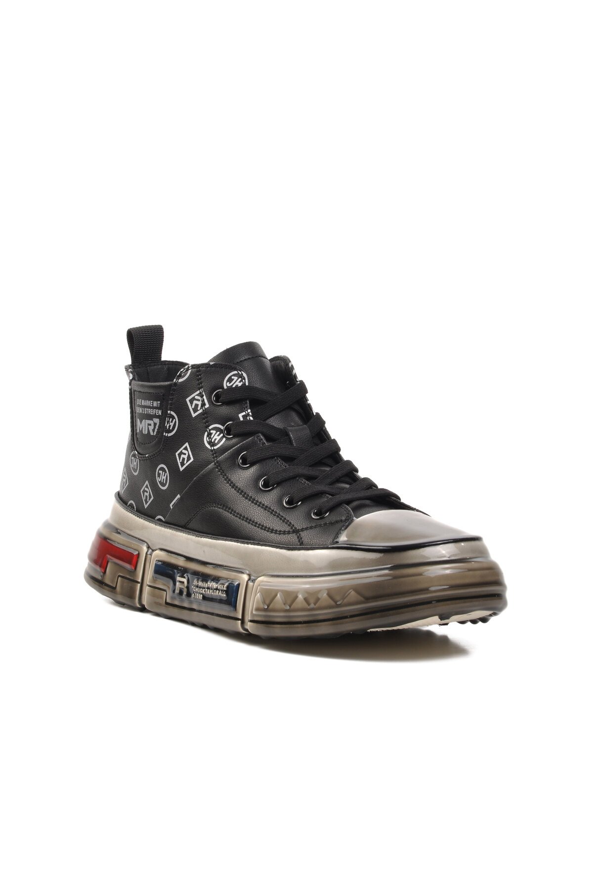 Ayakmod Siyah Erkek Hi Sneaker