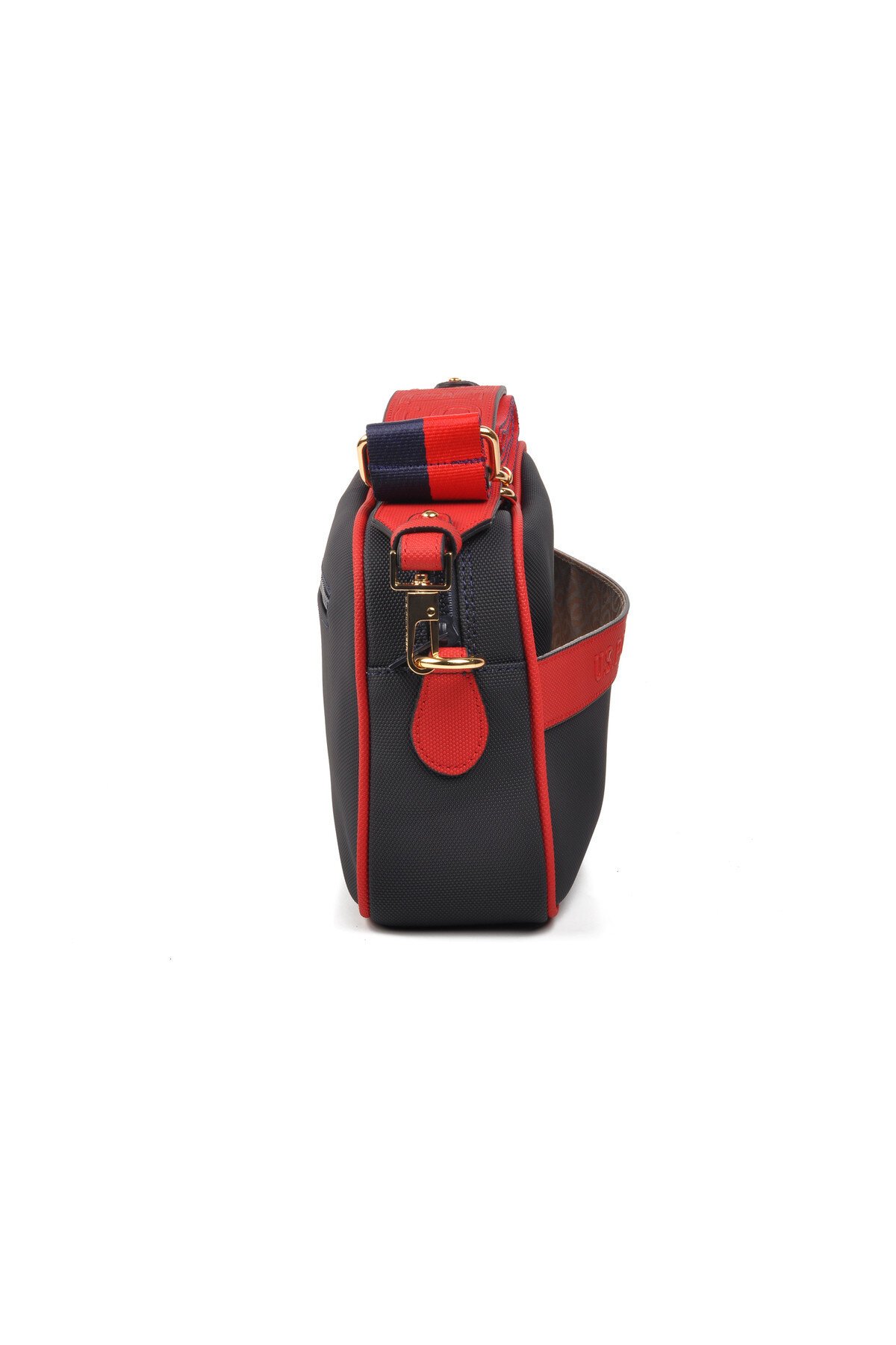 Lacivert-Kırmızı-Beyaz Kadın Omuz Çantası