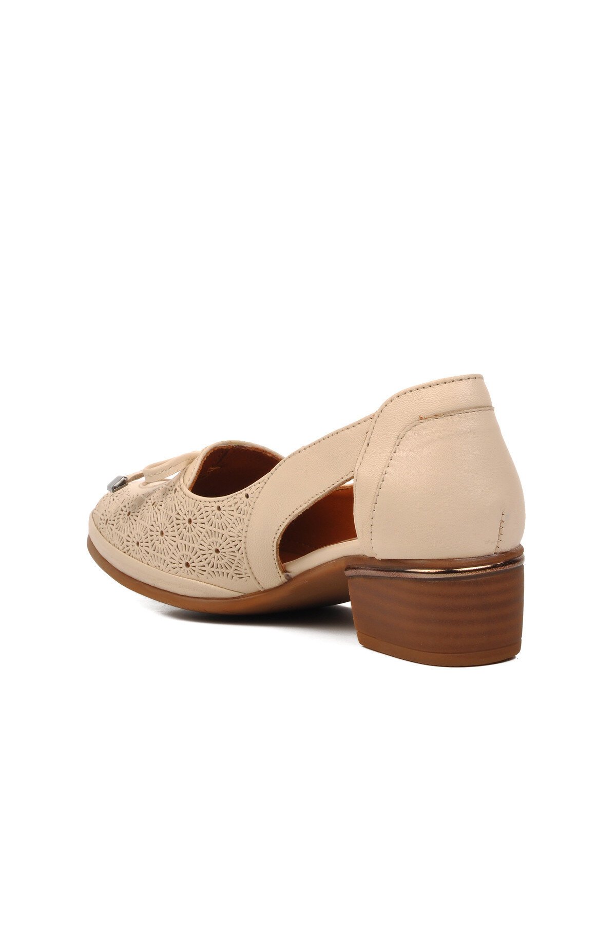 Venüs Bej  Hakiki Deri Kadın Günlük Ayakkabı