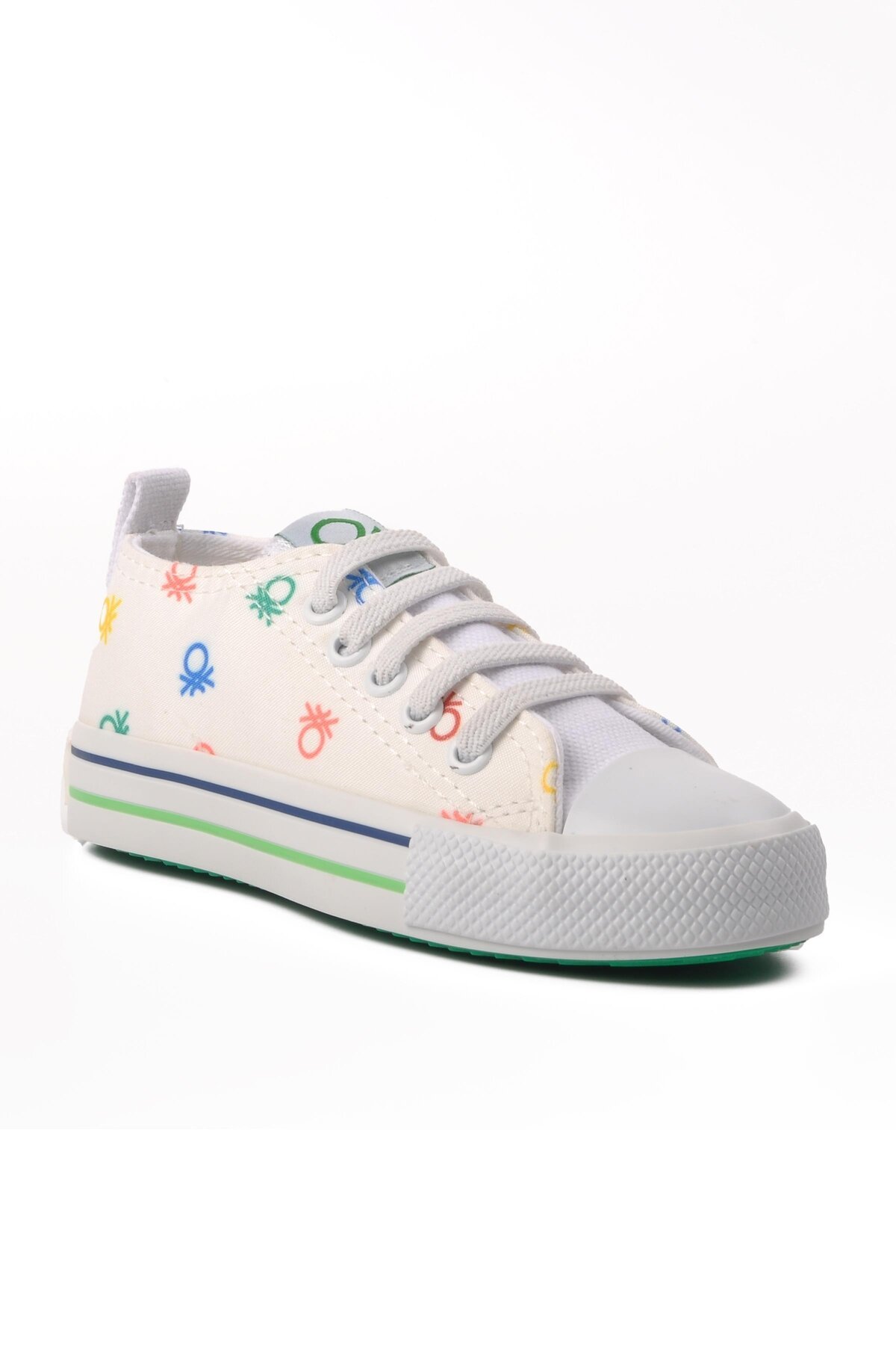 Benetton Beyaz Çocuk Spor Ayakkabı