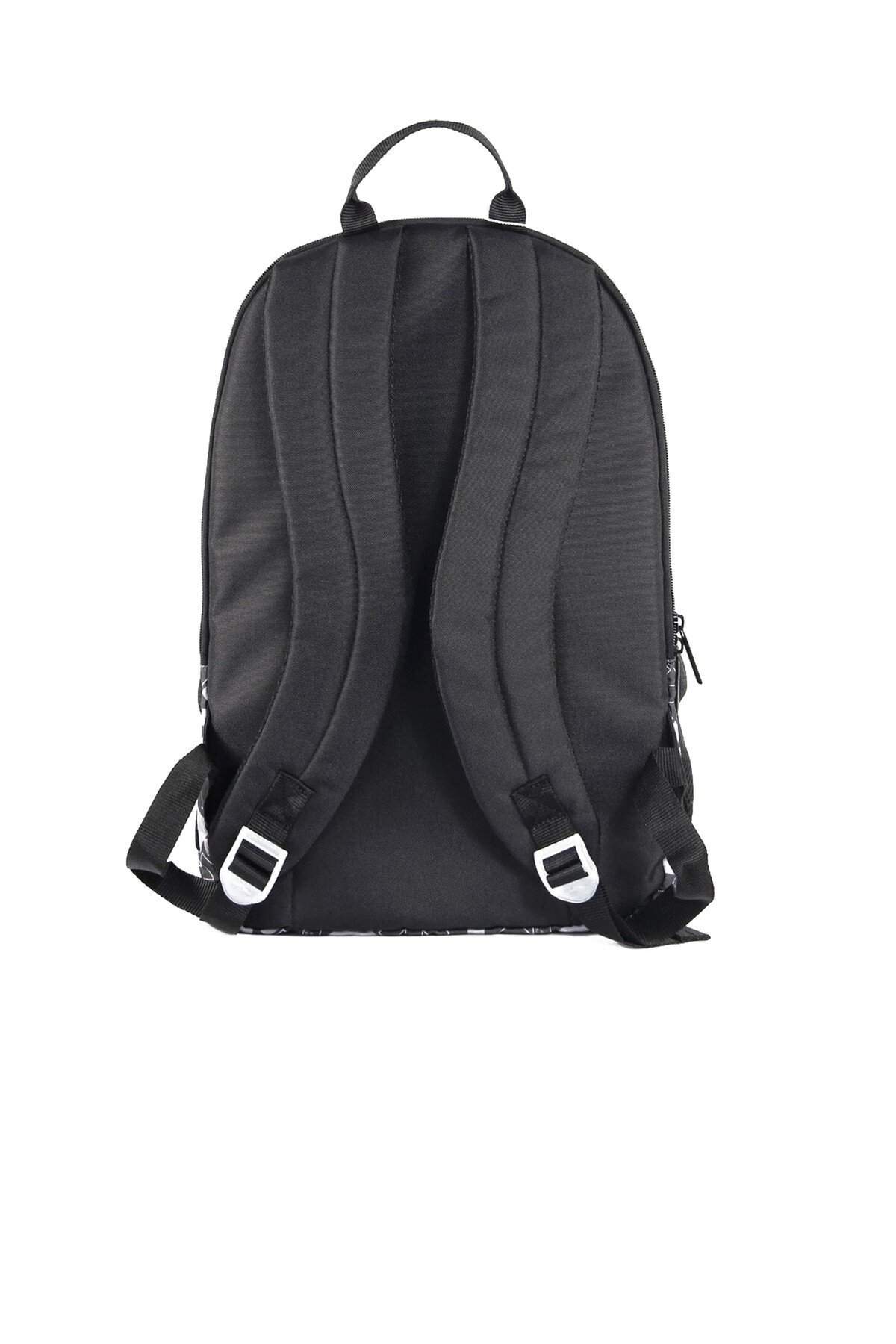 Benetton Siyah-Gri Unisex Okul Çantası