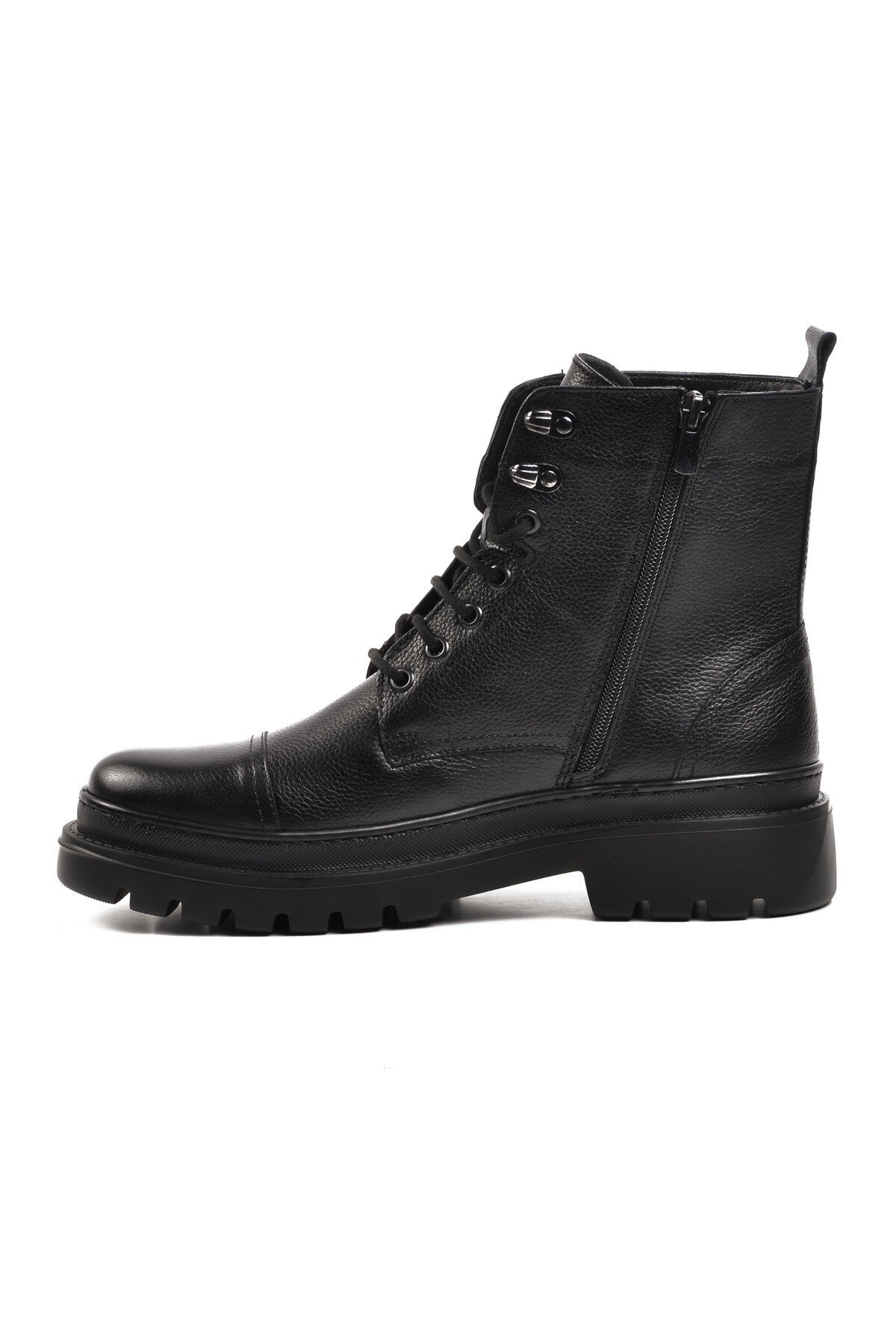Ayakmod Siyah Hakiki Deri Erkek Bot