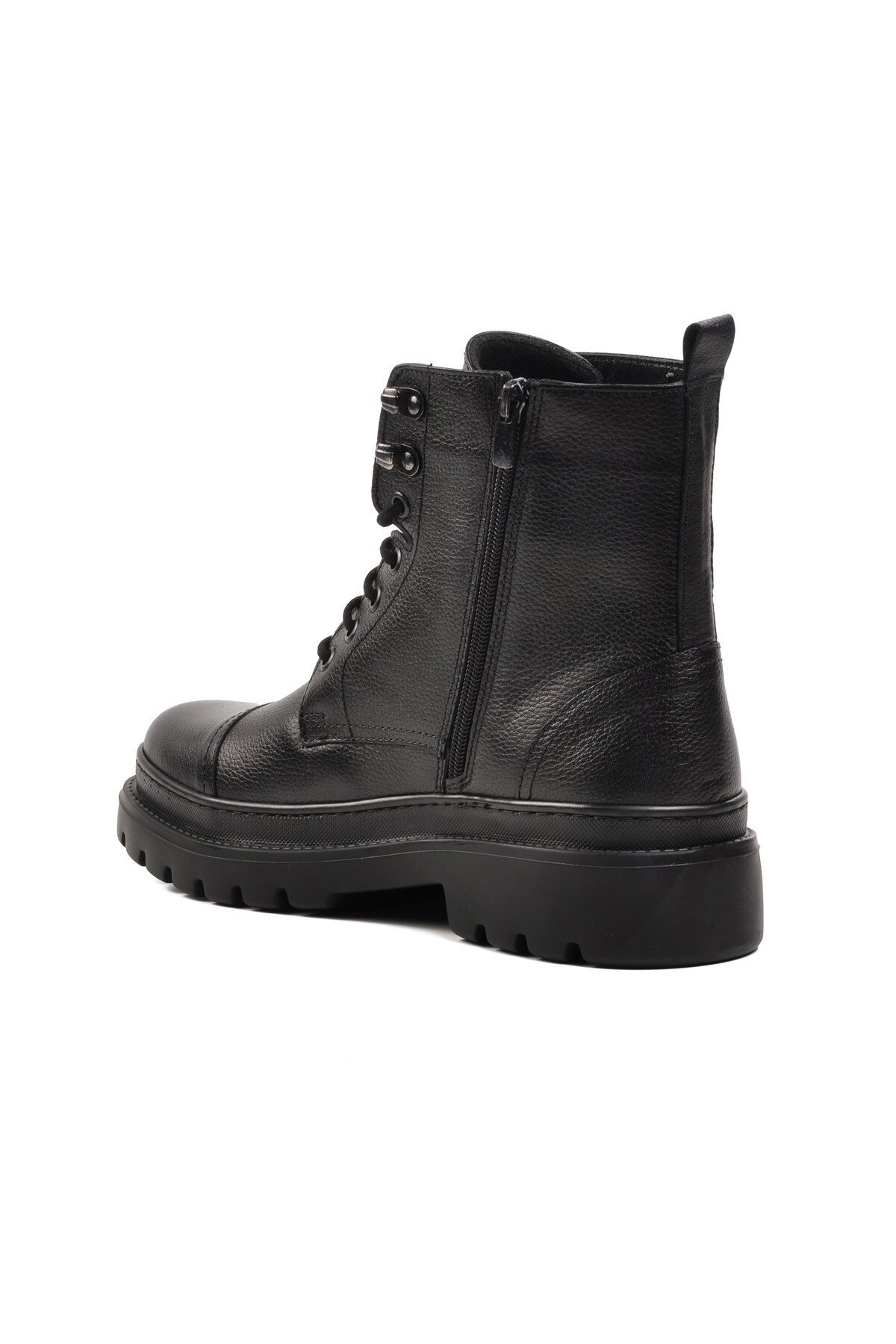 Ayakmod Siyah Hakiki Deri Erkek Bot