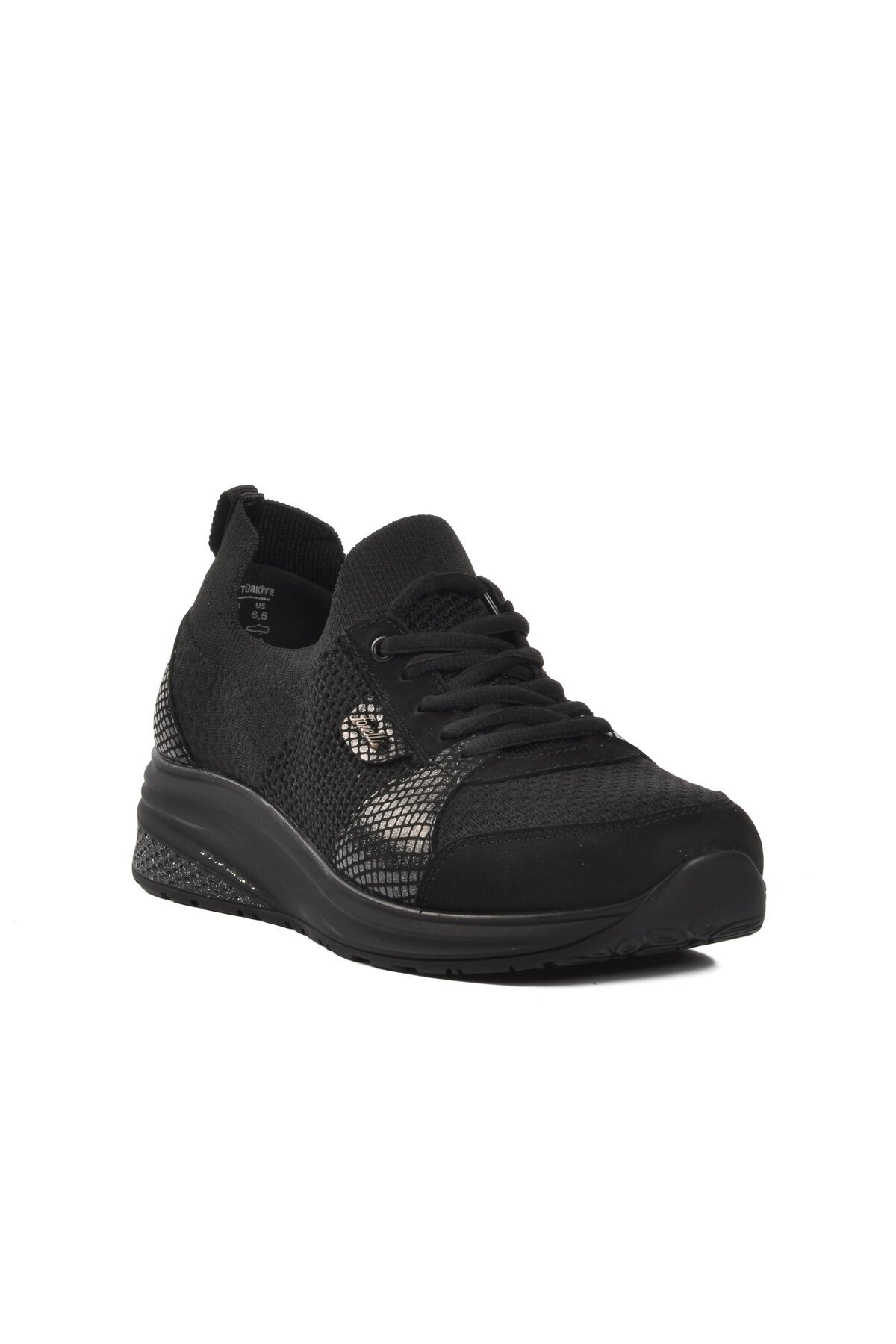 Ayakmod Siyah Kadın Spor Ayakkabı