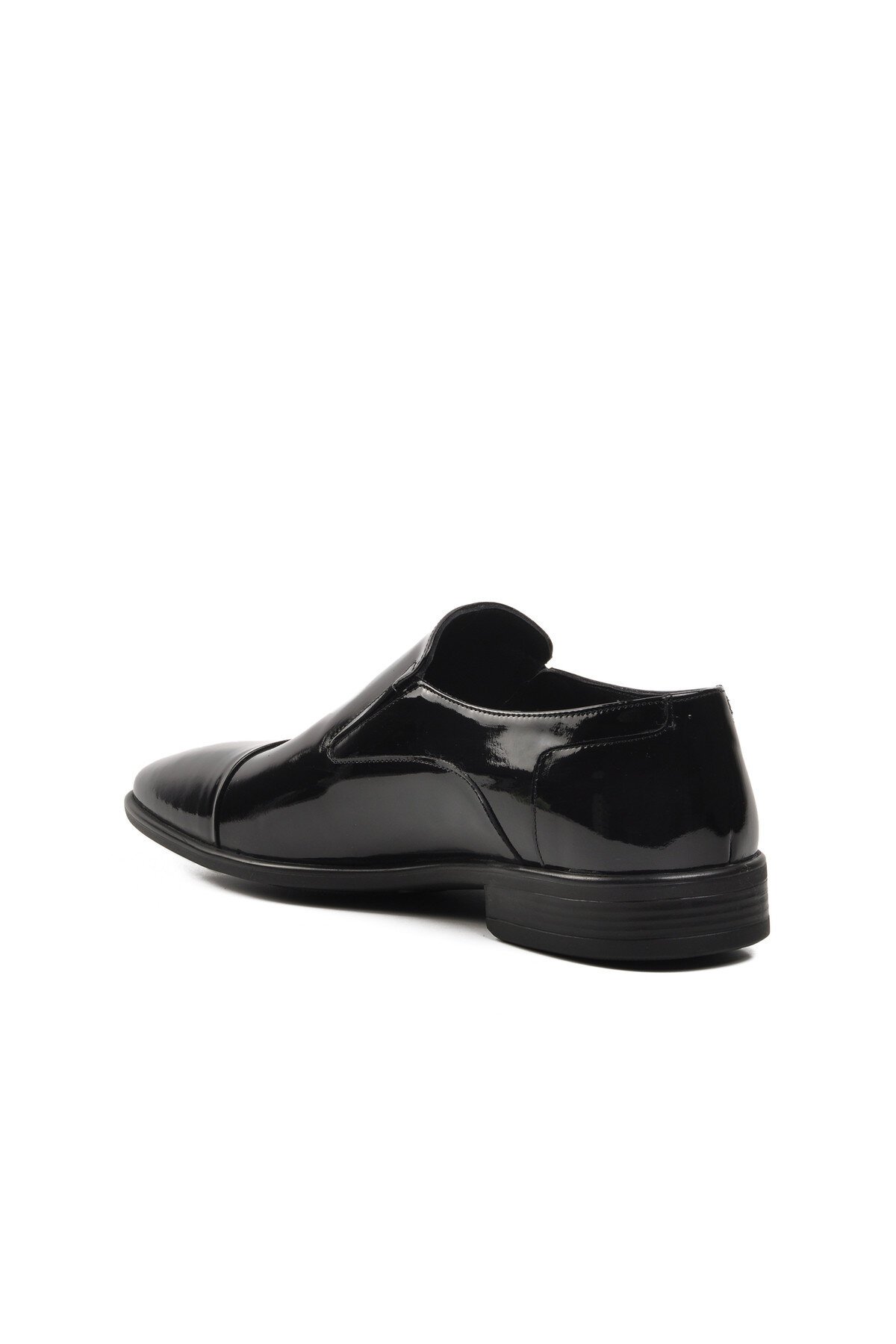 Ayakmod Siyah Rugan Hakiki Deri Erkek Klasik Ayakkabı