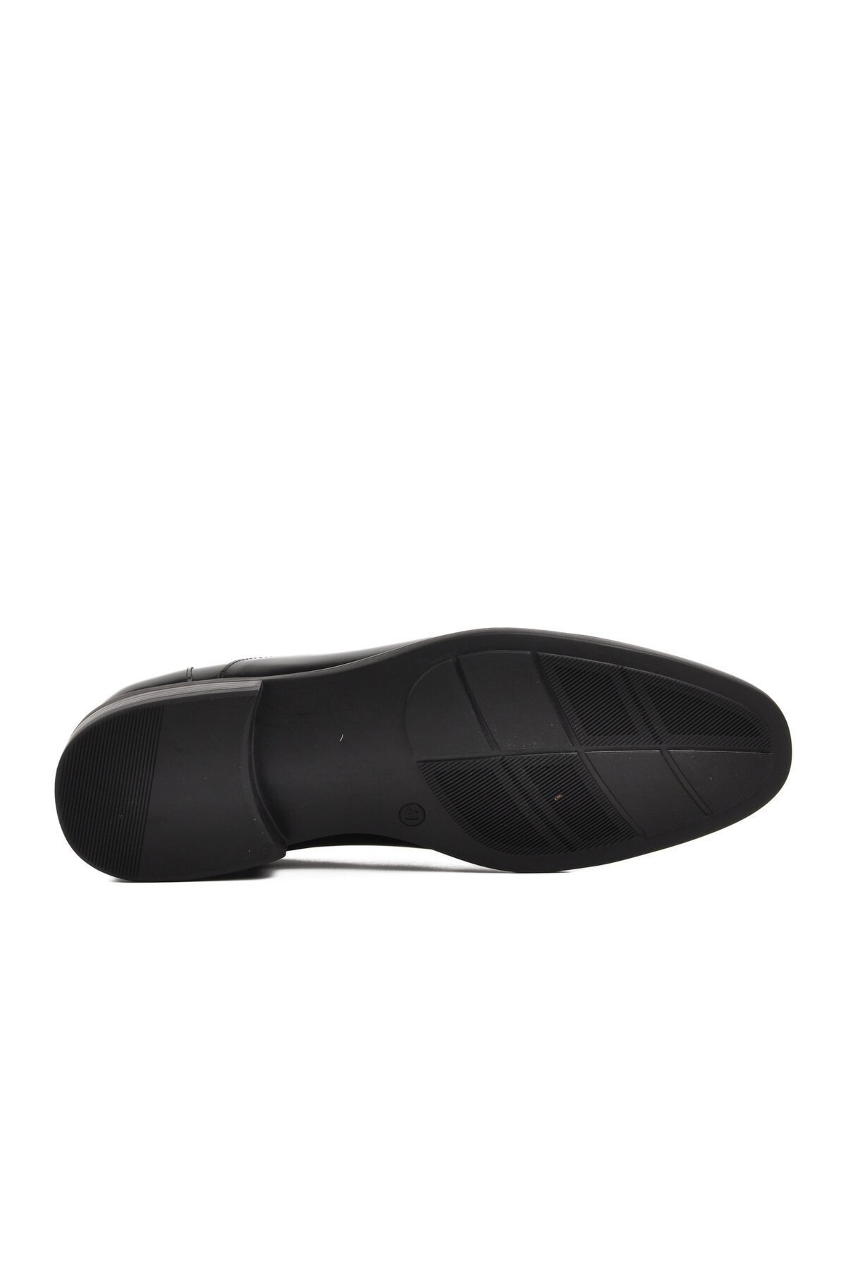 Ayakmod Siyah Rugan Hakiki Deri Erkek Klasik Ayakkabı