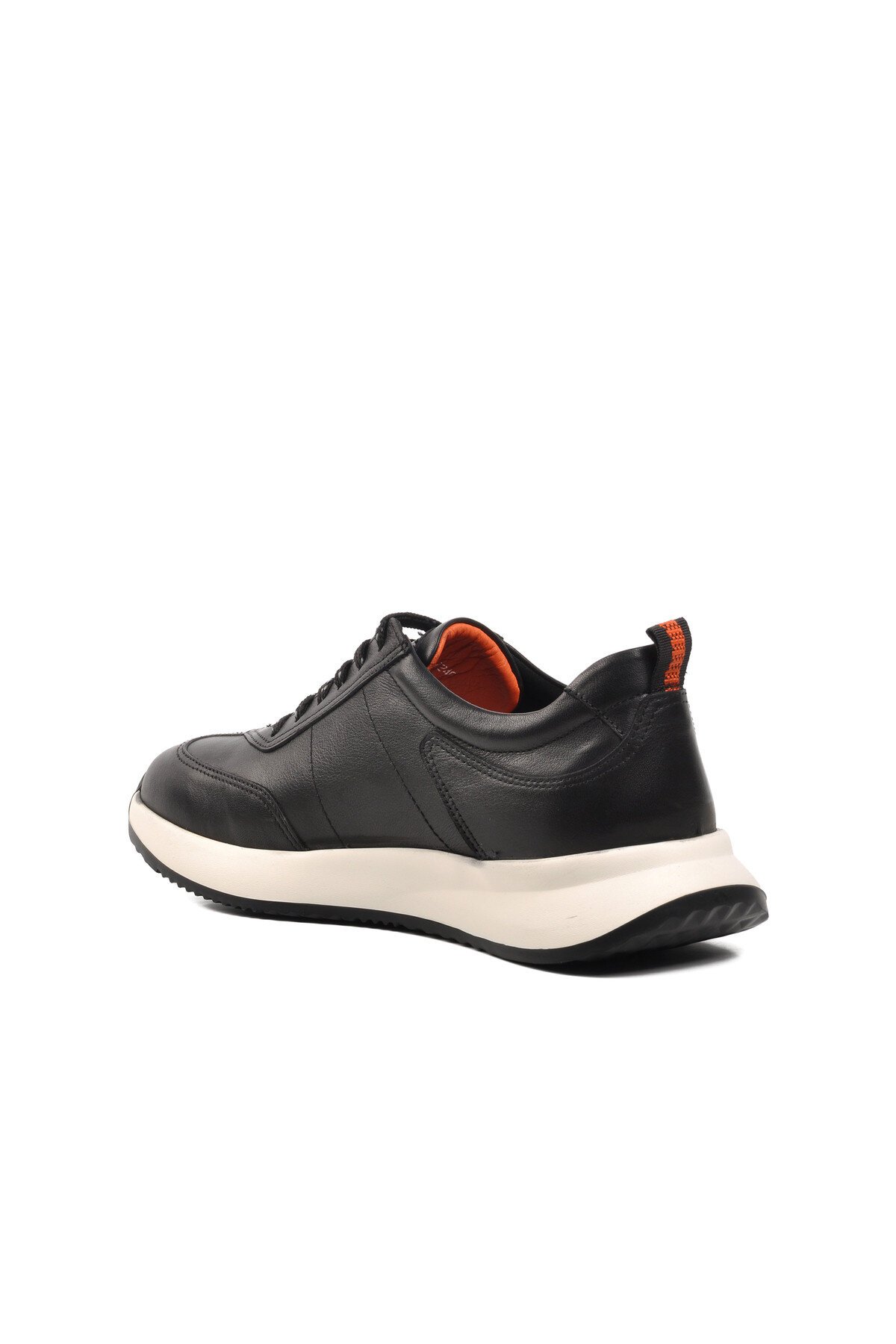 Ayakmod Siyah Erkek Hakiki Deri Günlük Ayakkabı