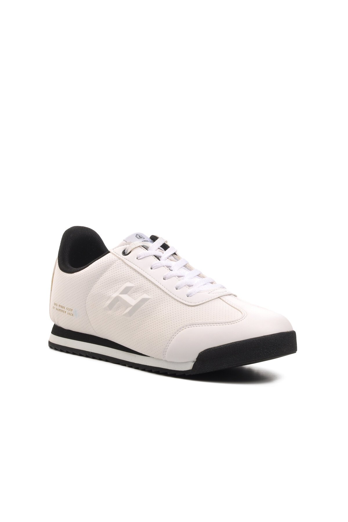 Hammer Jack Beyaz-Siyah Erkek Spor Ayakkabı