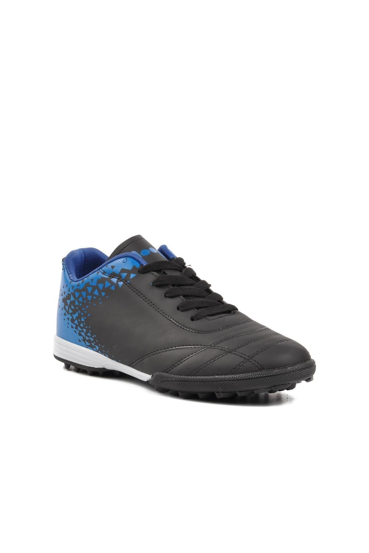 Walkway Siyah-Saks Erkek Halı Saha Ayakkabısı