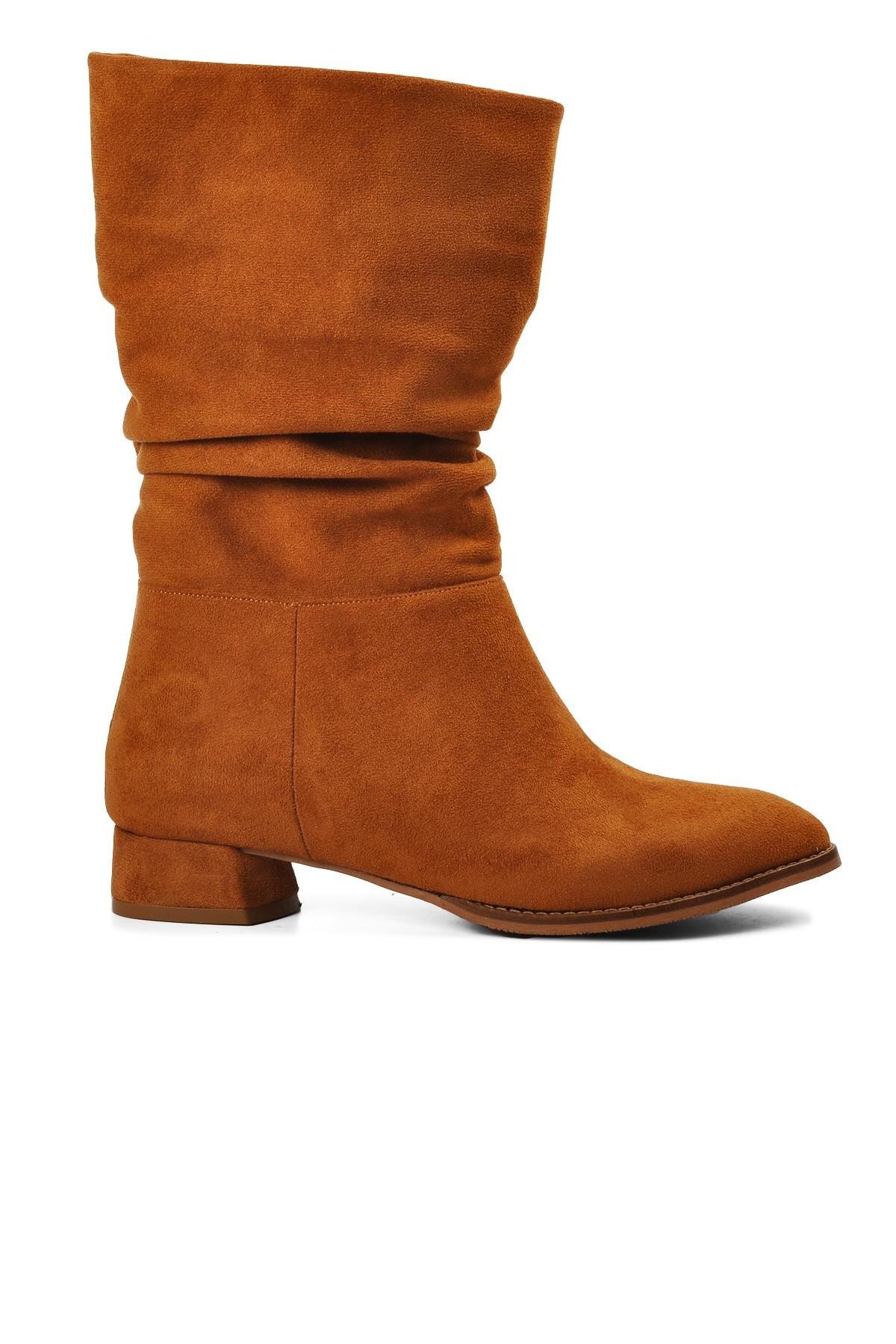 Ayakmod Taba Süet Kadın Bot