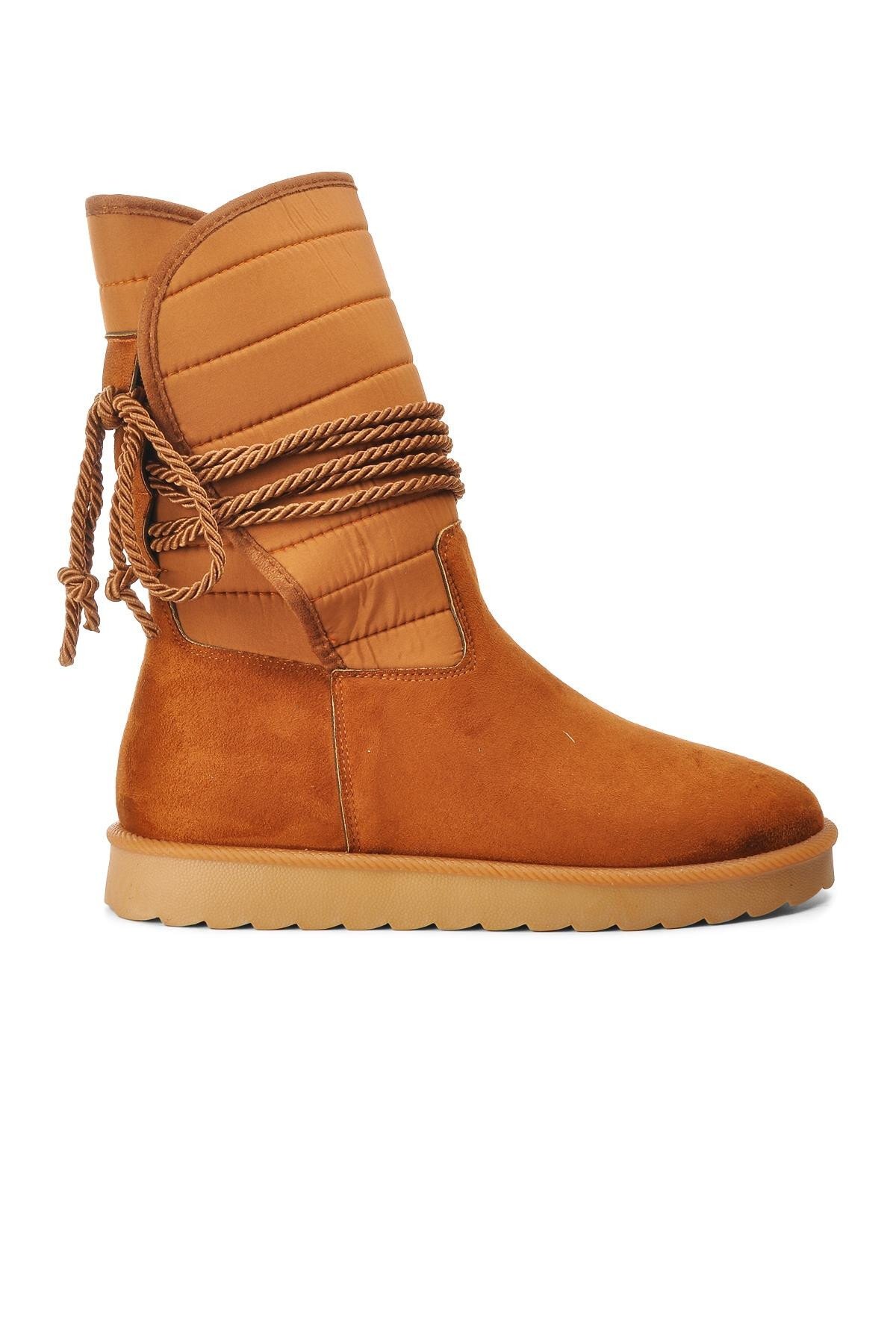 Ayakmod Taba Süet Kadın Bot