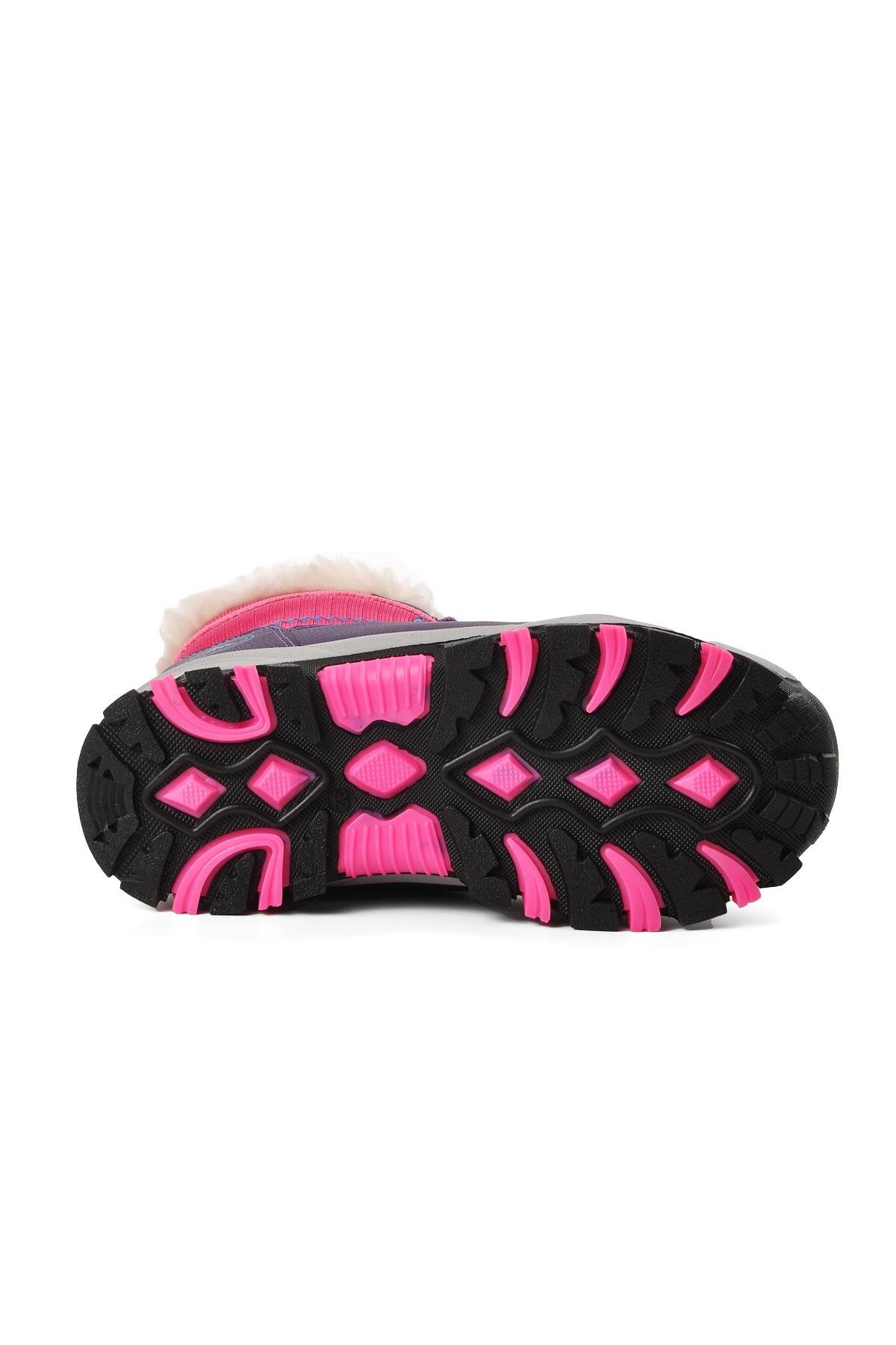 Walkway Fuşya-Mor Çocuk Kar Botu