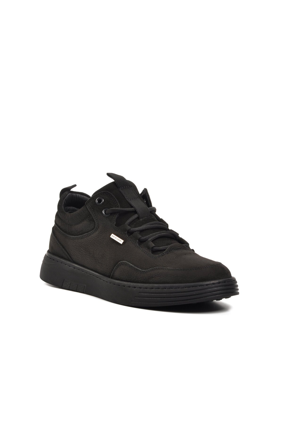 Pierre Cardin Siyah Nubuk Hakiki Deri  Erkek Günlük Ayakkabı