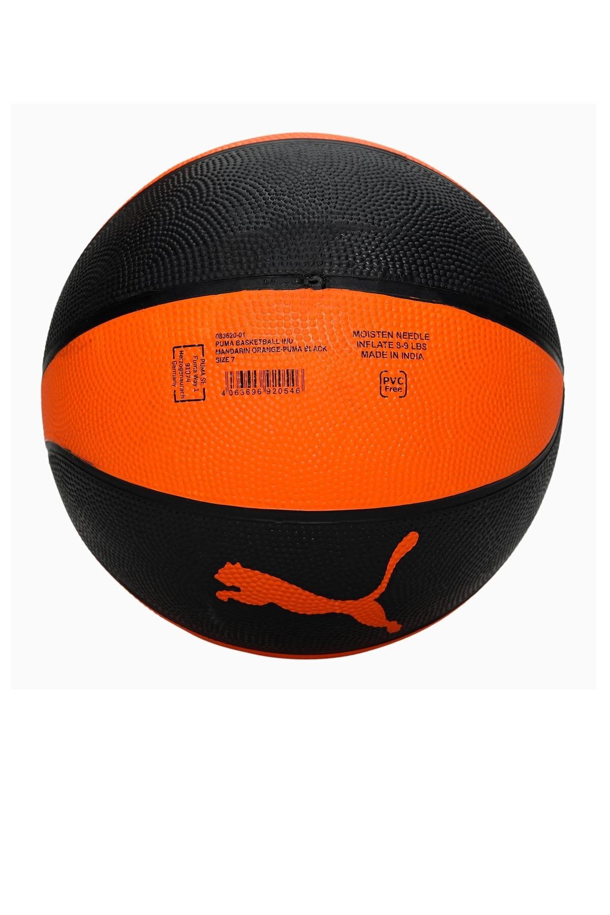 Puma Turuncu-Siyah Unisex Basketbol Topu