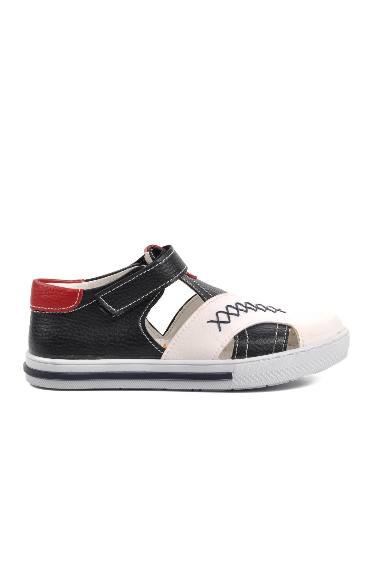 Ayakmod Lacivert-Beyaz-Kırmızı Erkek Çocuk Günlük Ayakkabı