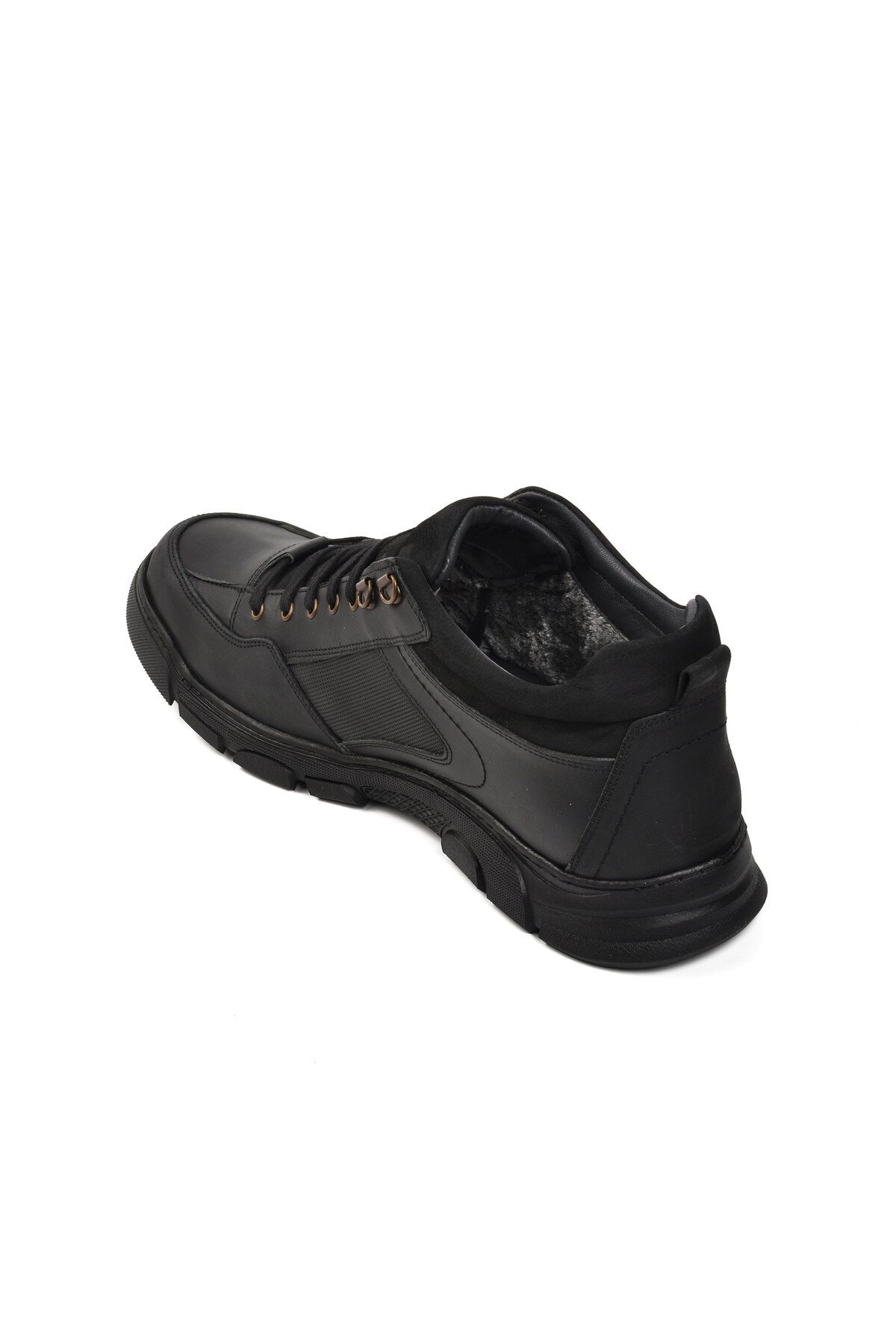 Ayakmod Siyah Hakiki Deri Erkek Günlük Ayakkabı