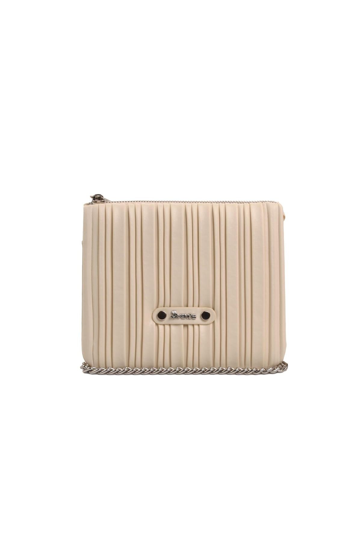 Ayakmod Bej Kadın Omuz Çantası