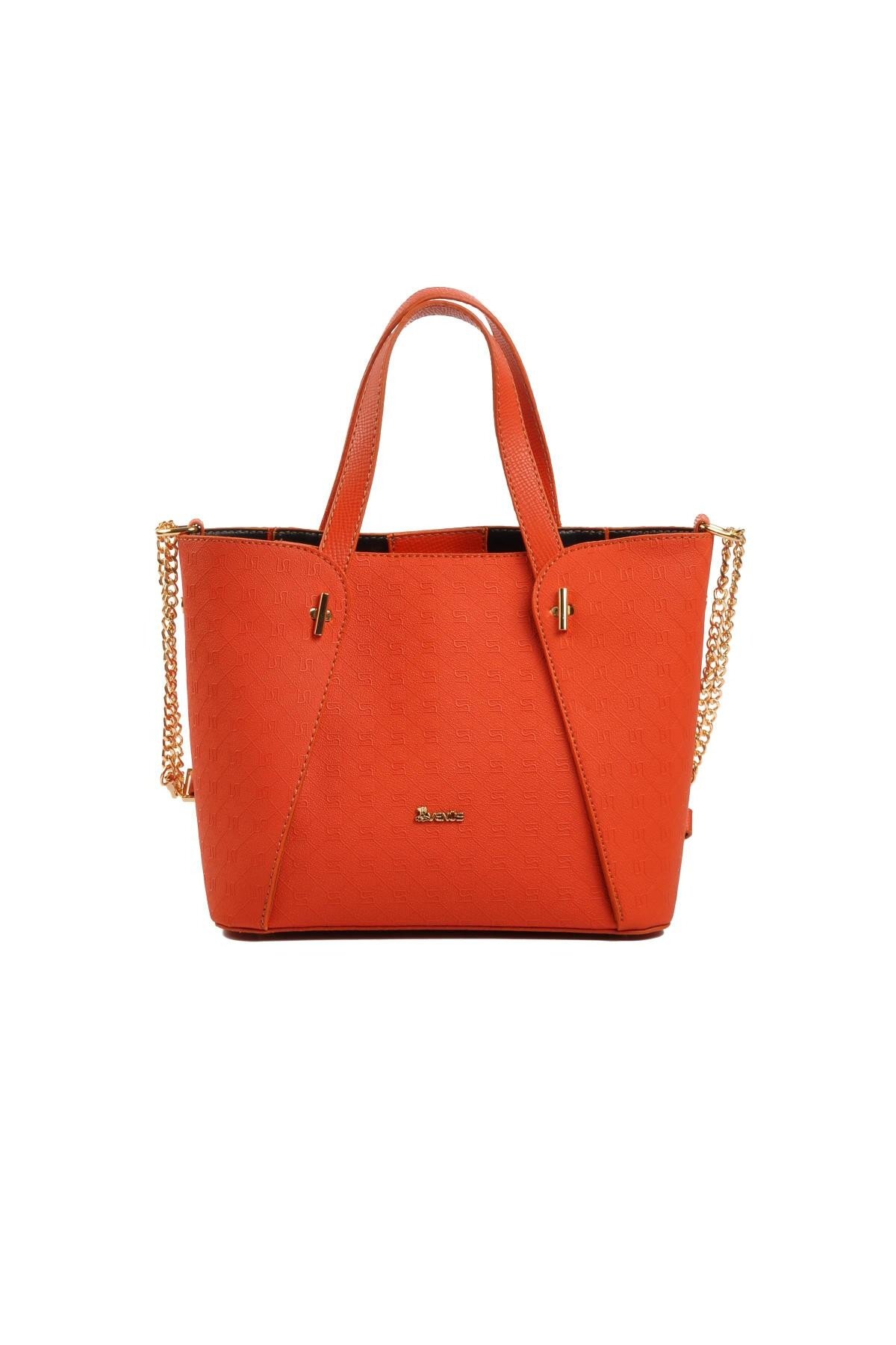 Venüs Kiremit Kadın Omuz Çantası