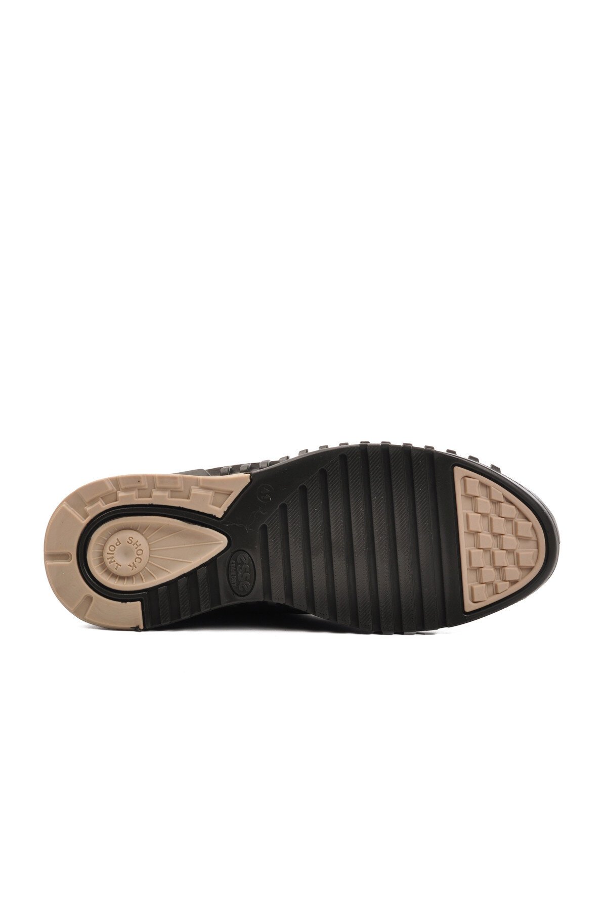 Ayakmod Antrasit Erkek Haki Deri Günlük Ayakkabı