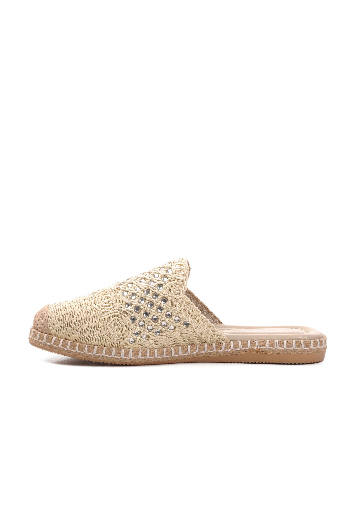 Ayakmod Bej Kadın Terlik