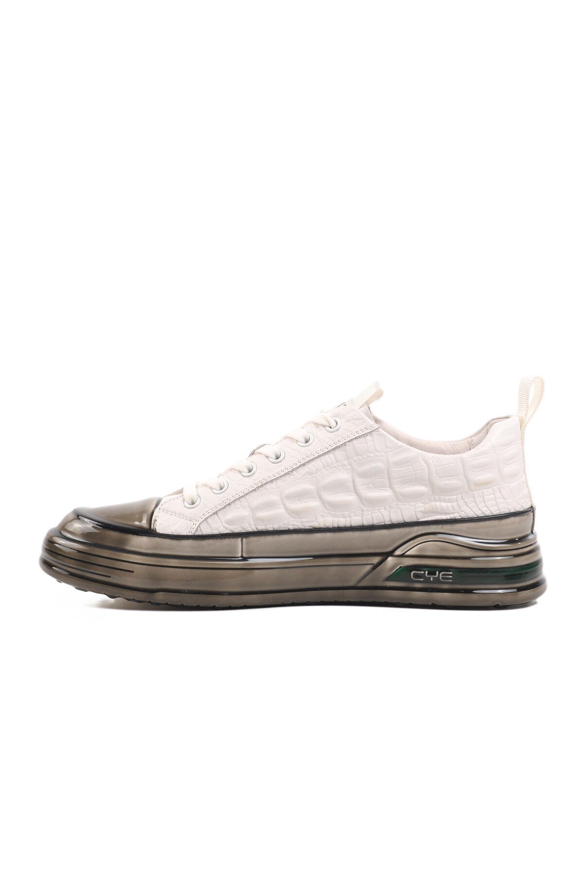 Guja Beyaz Hakiki Deri Erkek Spor Ayakkabı