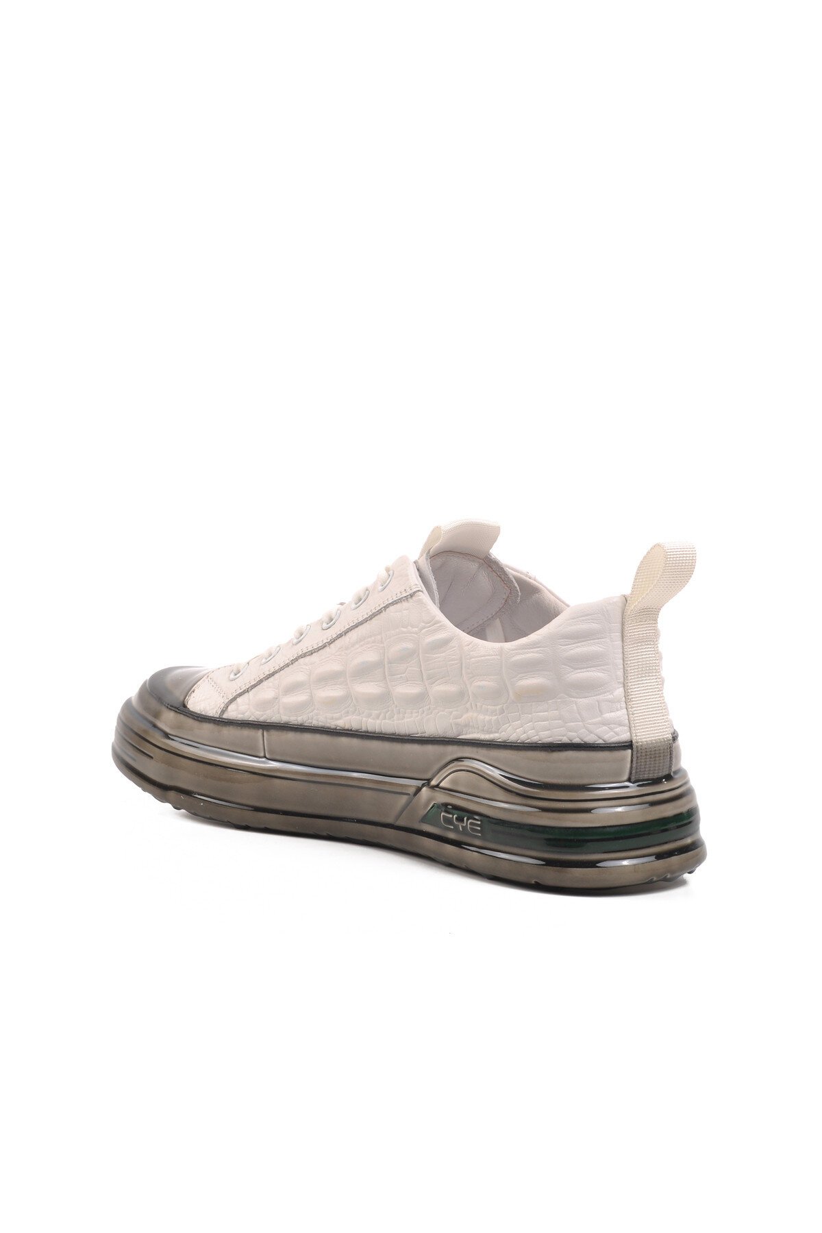 Guja Beyaz Hakiki Deri Erkek Spor Ayakkabı