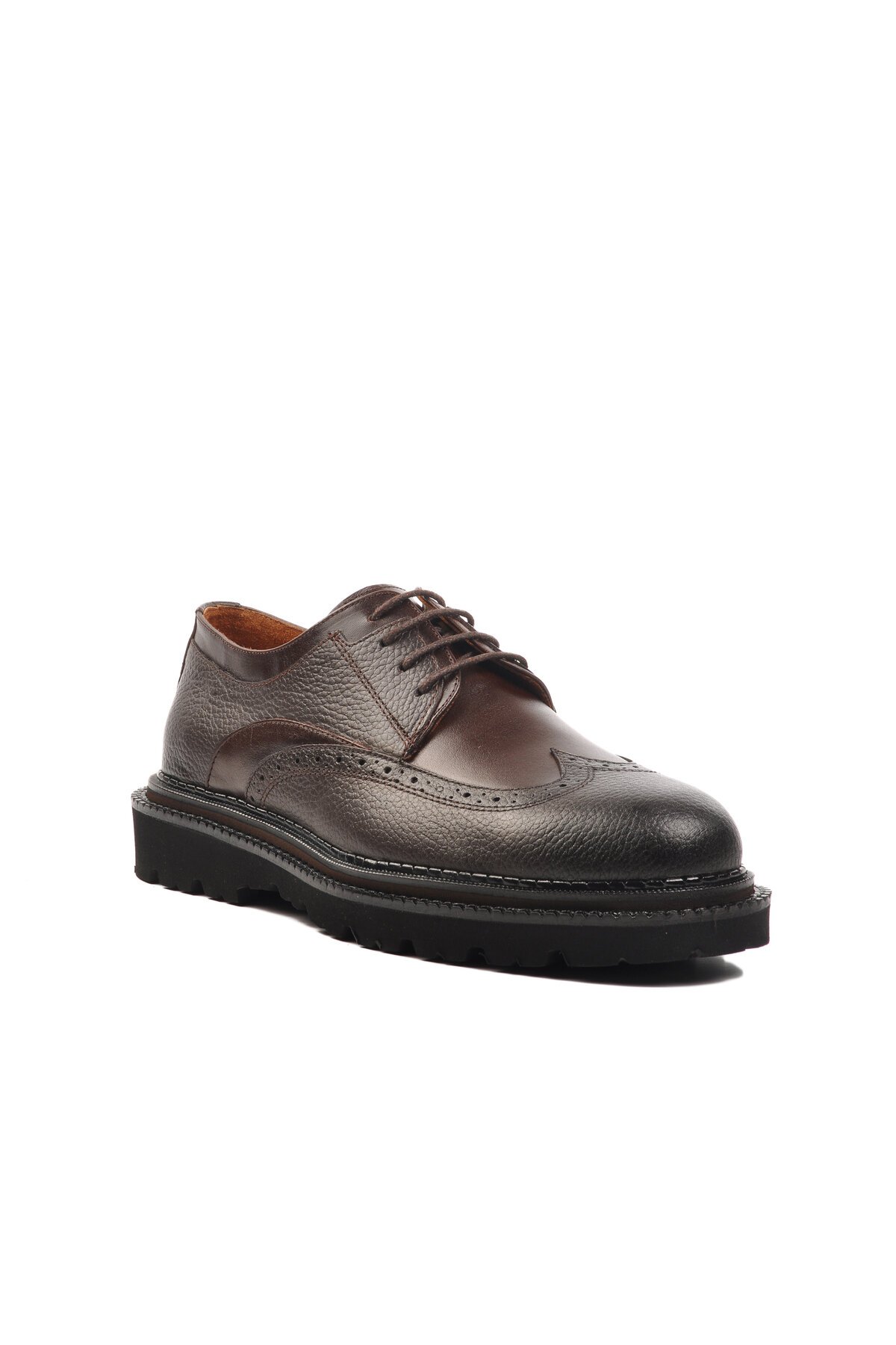 Ayakmod Kahve Hakiki Deri Erkek Casual Ayakkabı