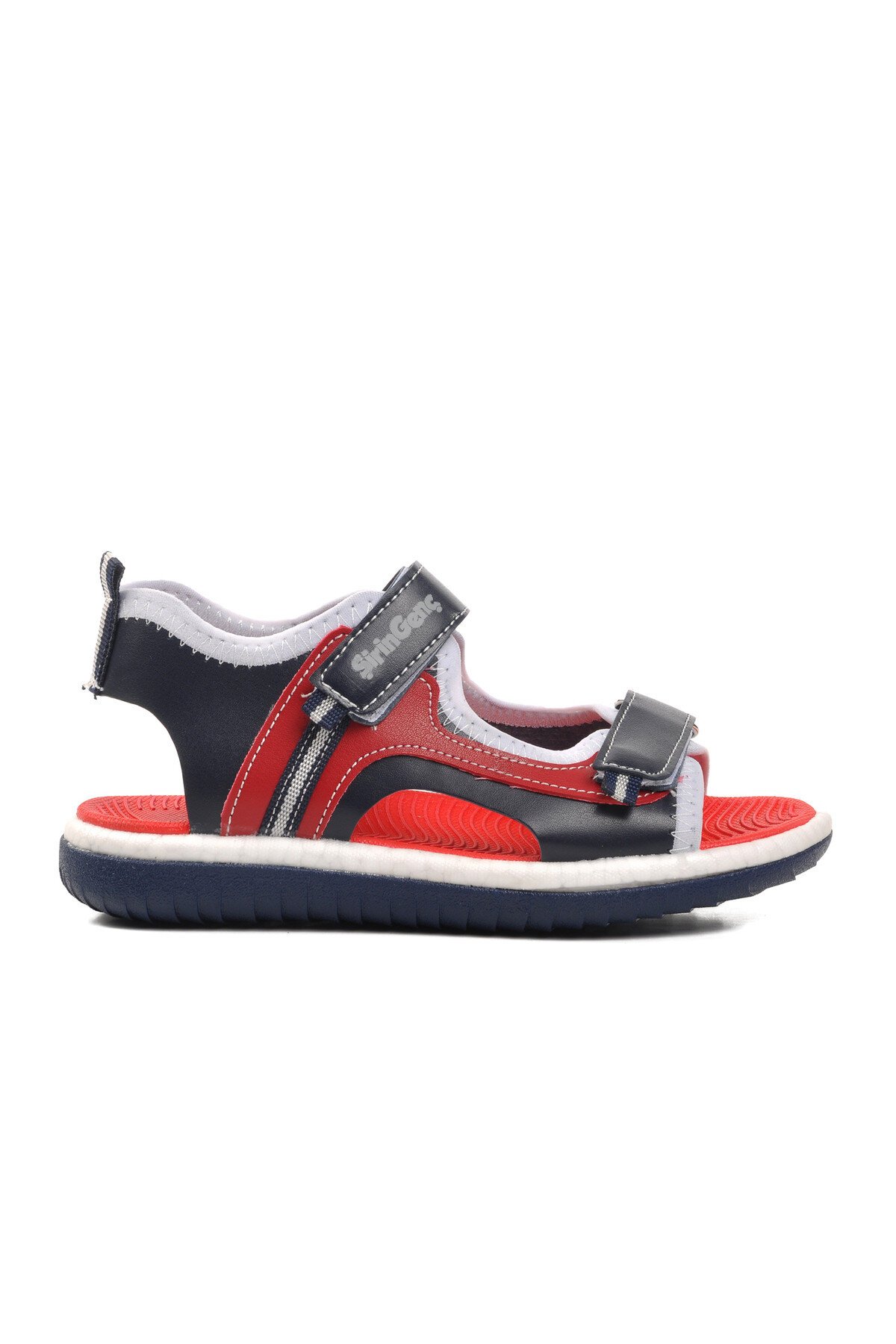 Ayakmod Lacivert-Beyaz-Kırmızı Çocuk Sandalet