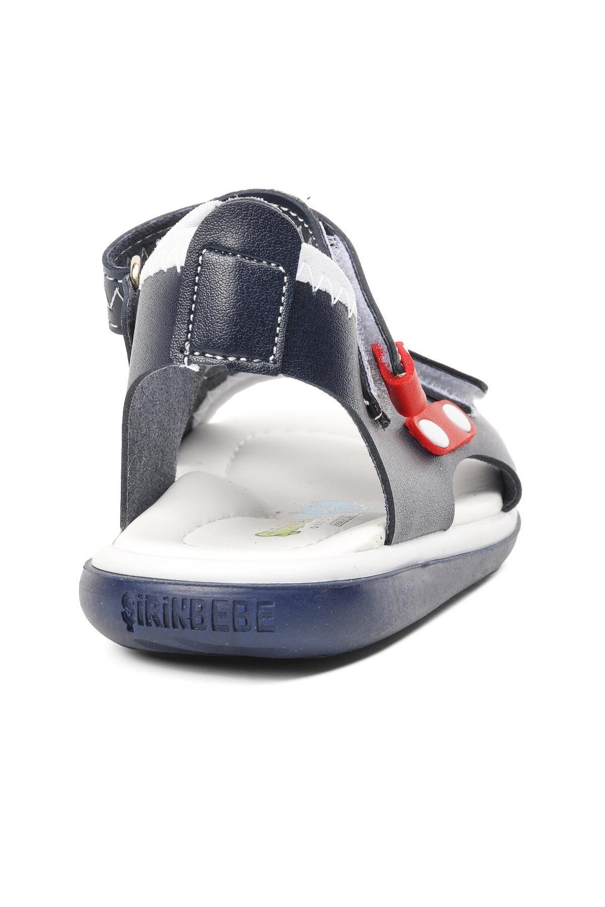 Lacivert-Kırmızı-Beyaz Erkek Çocuk Sandalet