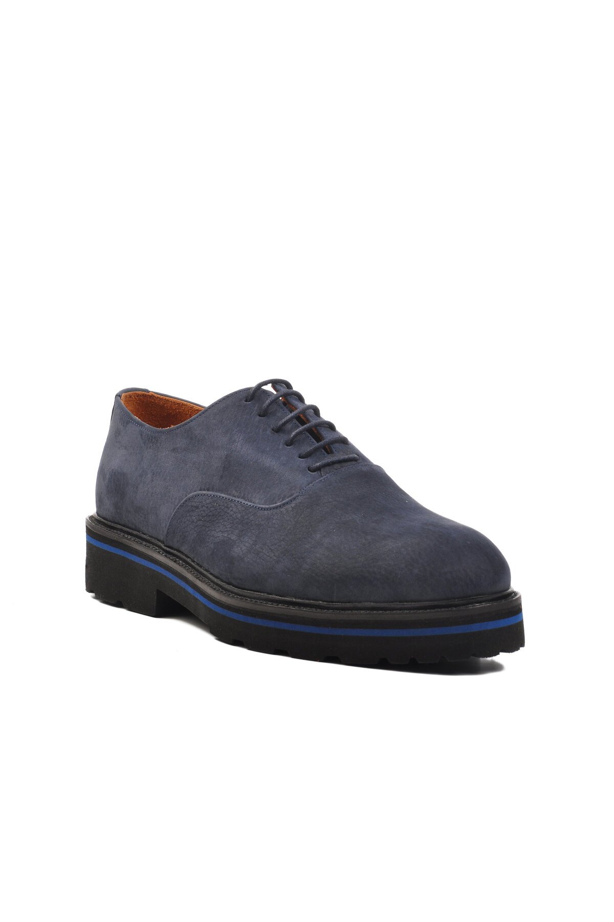 Ayakmod Lacivert Nubuk Hakiki Deri Erkek Casual Ayakkabı