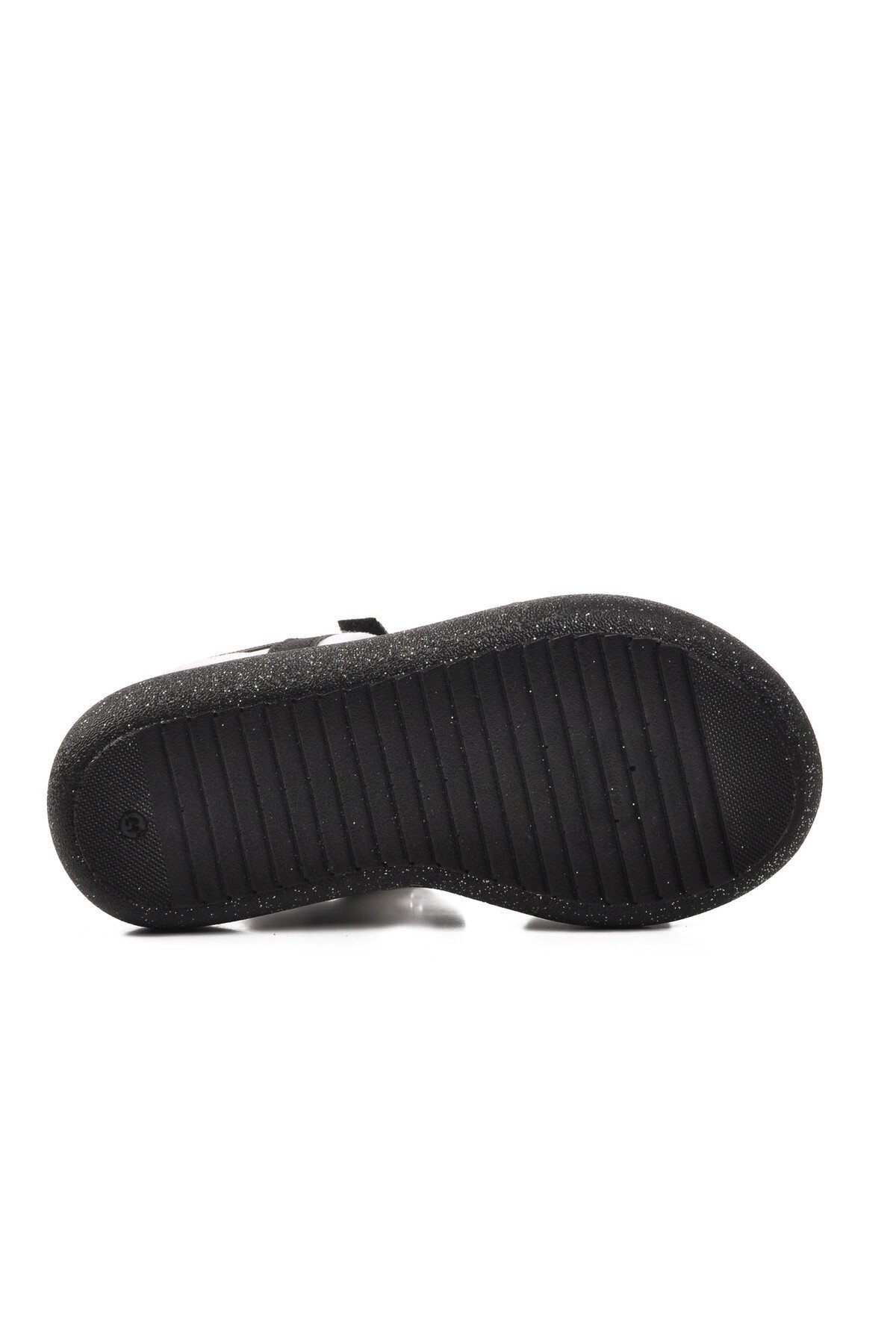 Ayakmod Siyah-Beyaz Kız Çocuk Sandalet