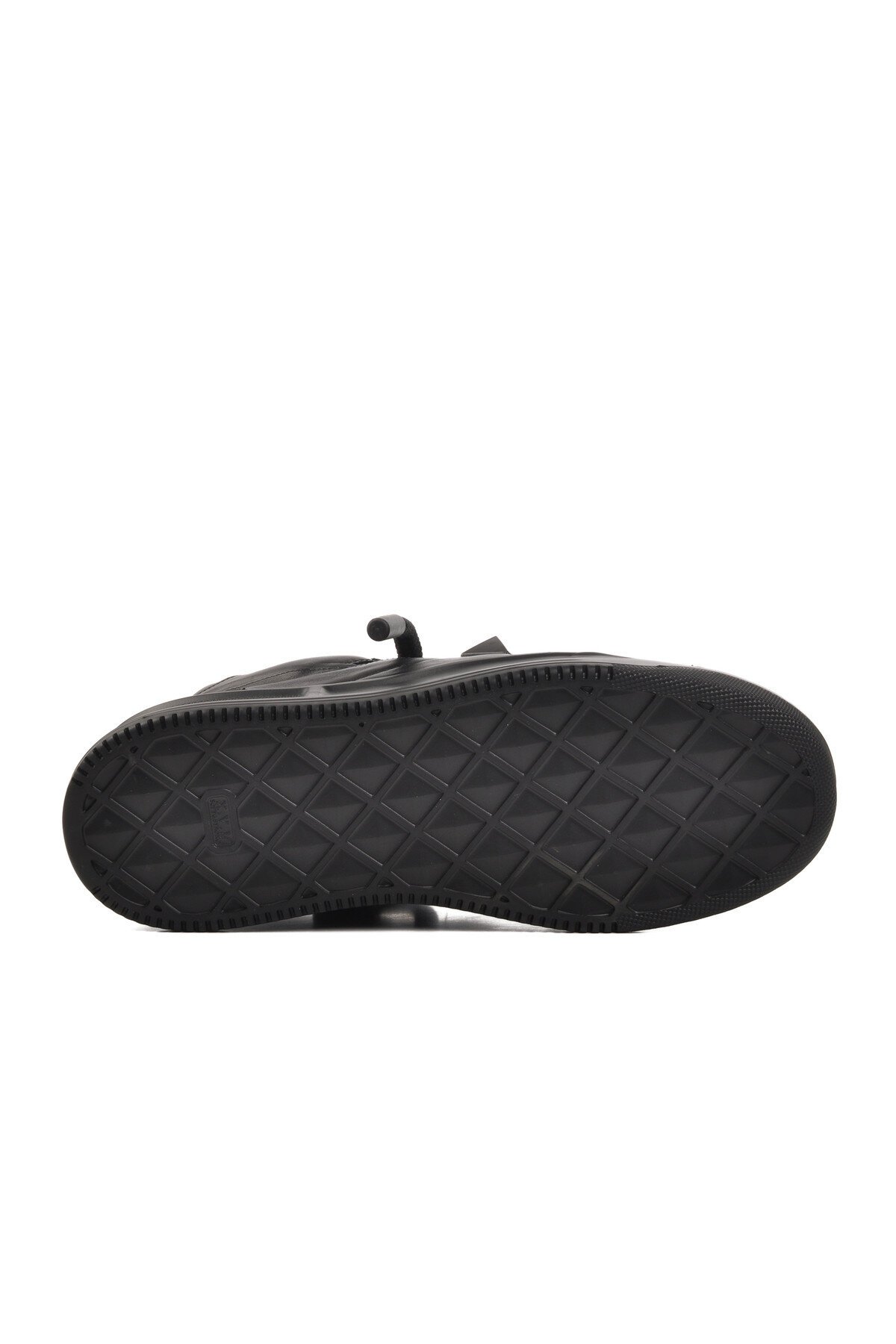 Ayakmod Siyah Cilt Erkek Sneaker