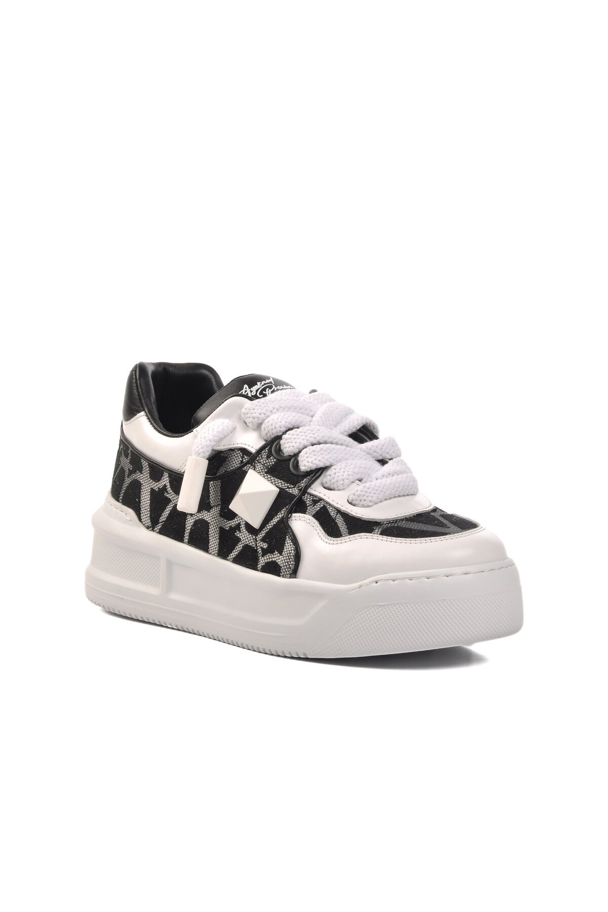 Ayakmod Siyah-Gri-Beyaz Unisex Sneaker