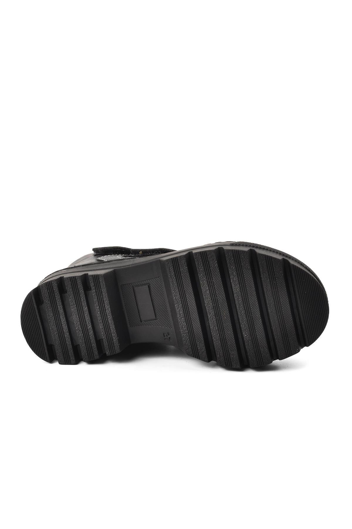 Ayakmod Siyah Kamuflaj Çocuk Bot