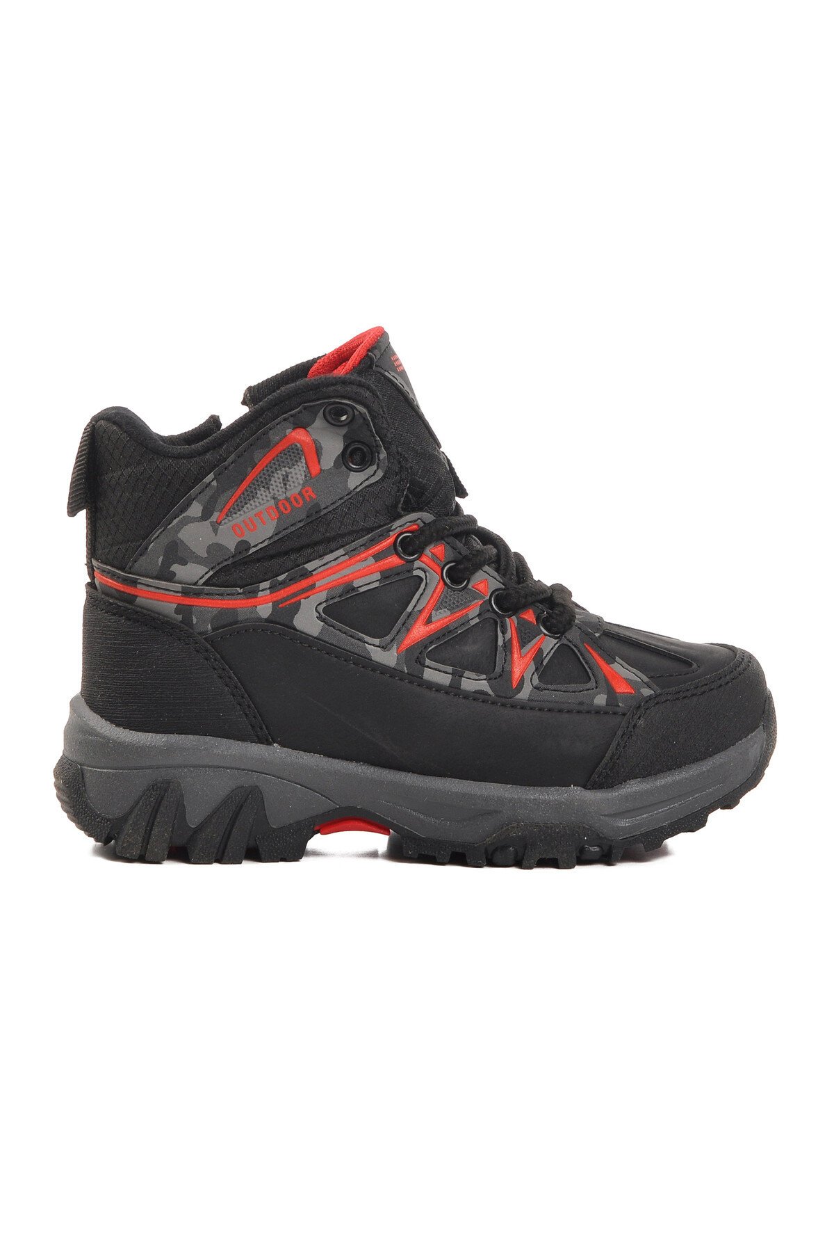 Siyah Kamuflaj Çocuk Outdoor Bot Ruffon
