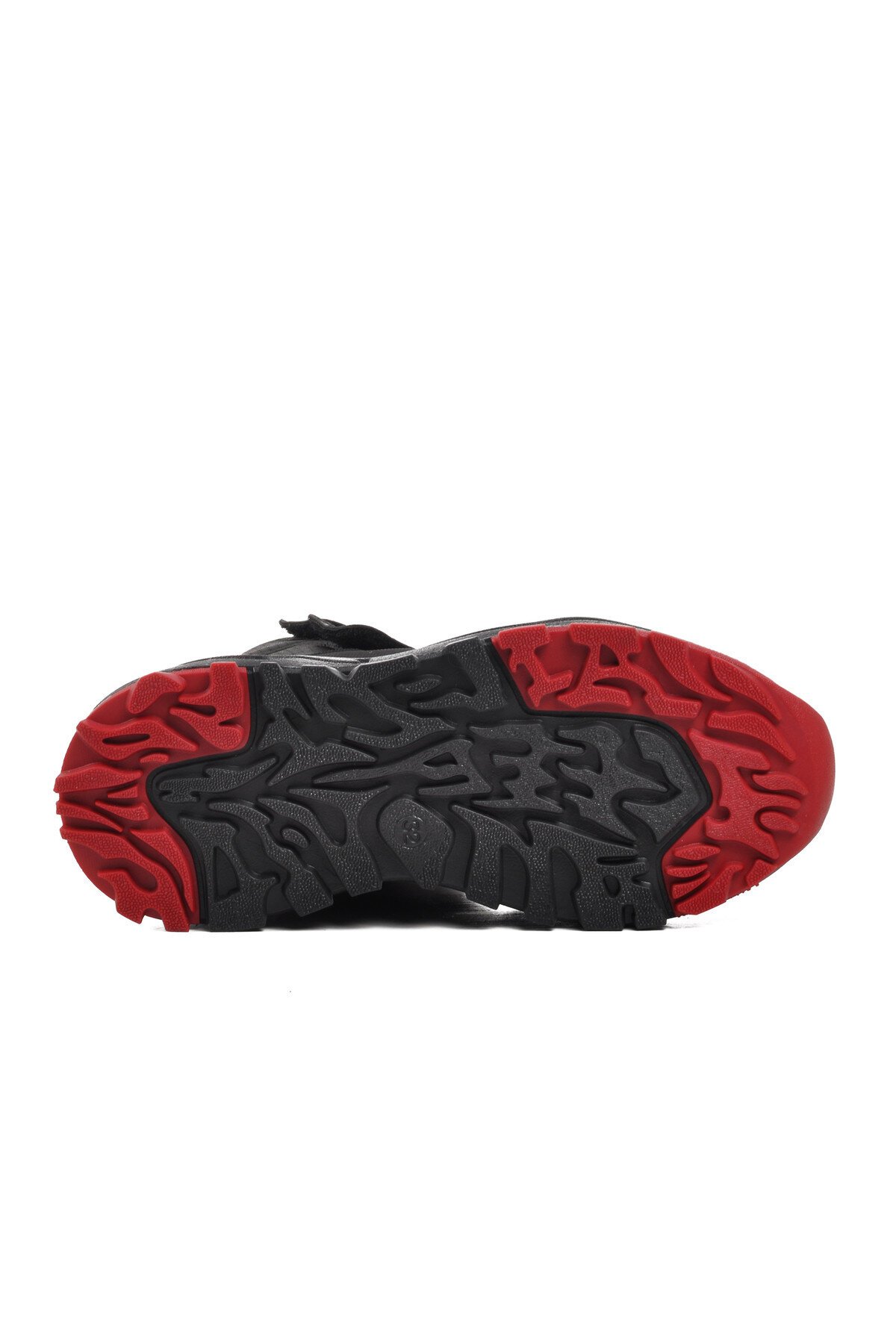 Ayakmod Siyah-Kırmızı Çocuk Kar Botu