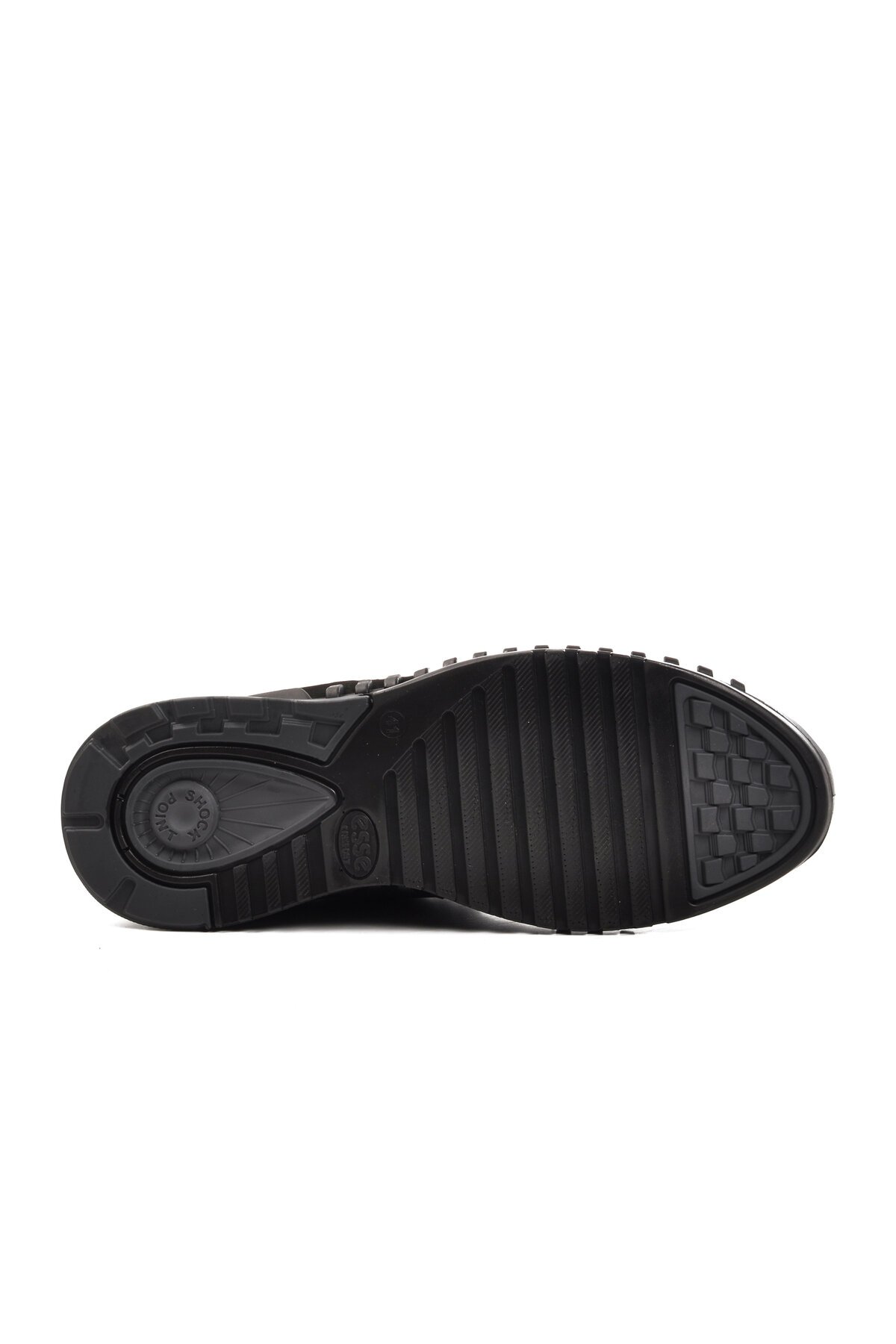 Ayakmod Siyah Nubuk Hakiki Deri Erkek Günlük Ayakkabı