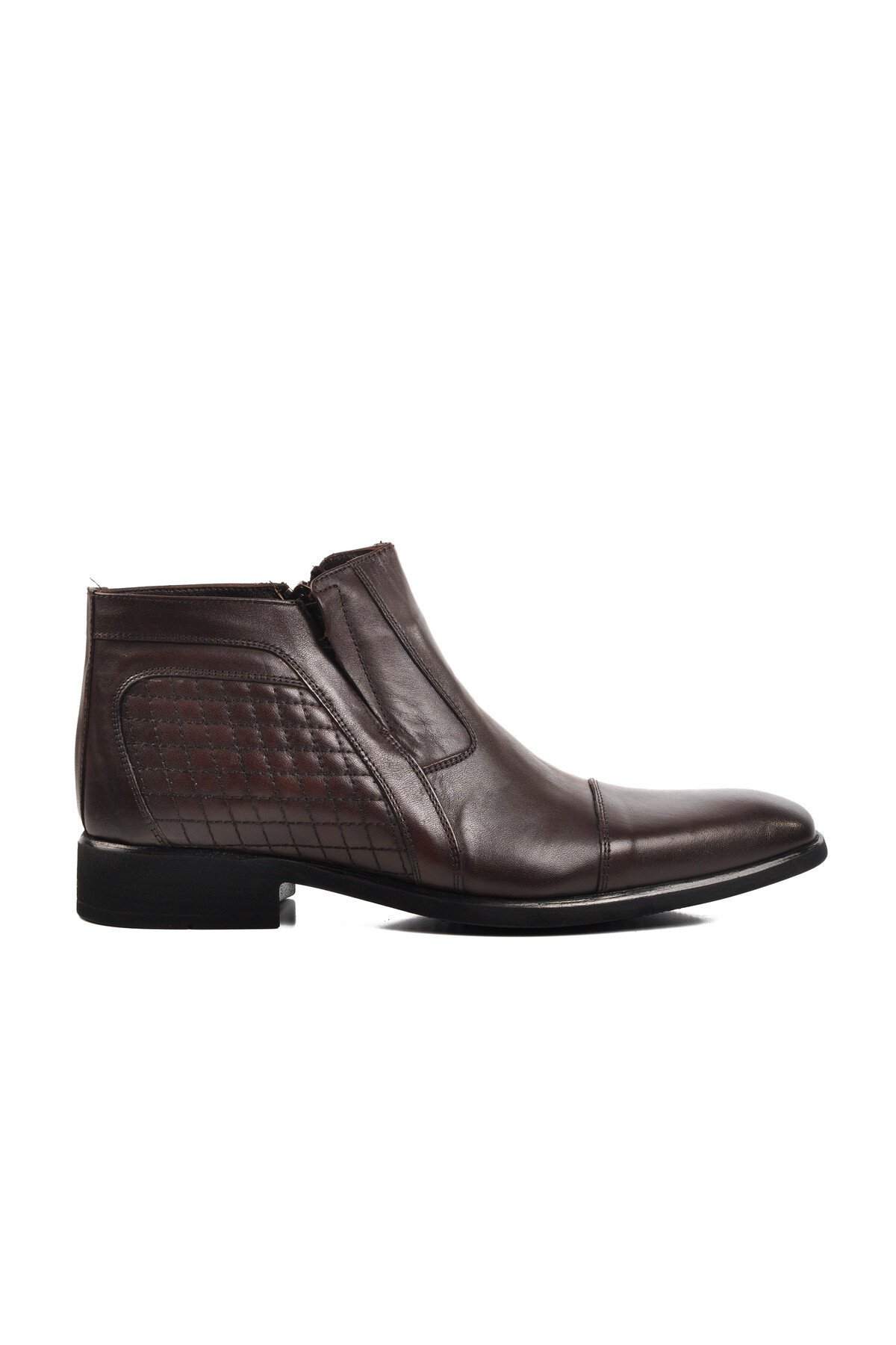 Ayakmod Kahve Hakiki Deri Erkek Bot