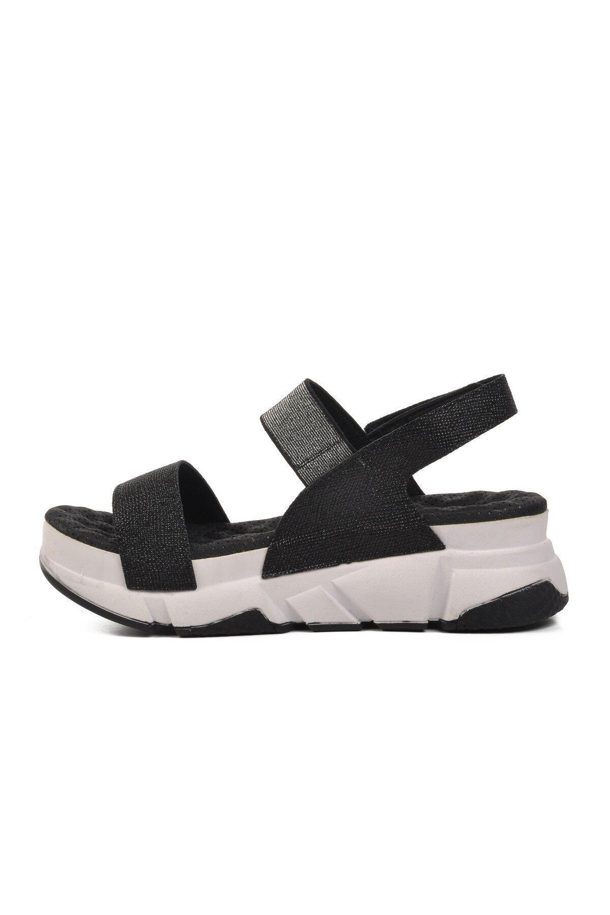 Muya Siyah Kadın Sandalet