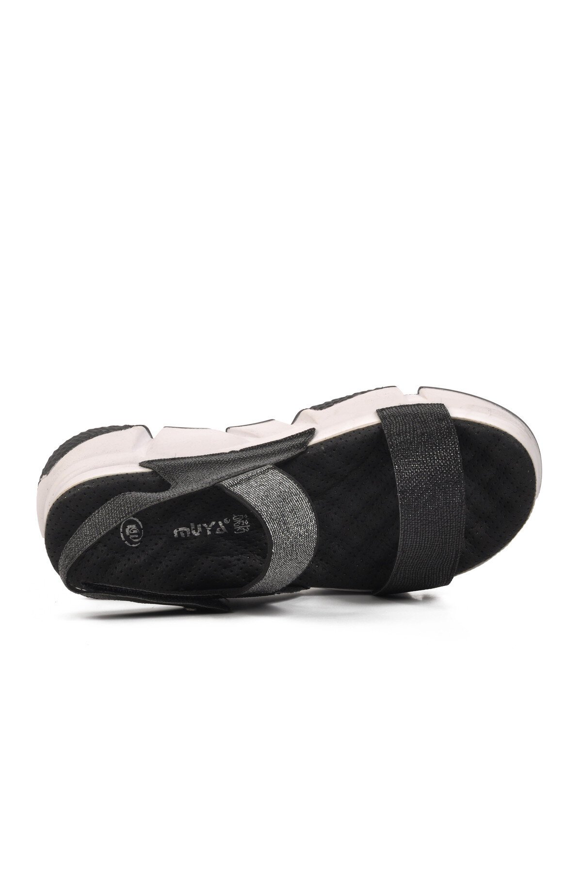 Muya Siyah Kadın Sandalet