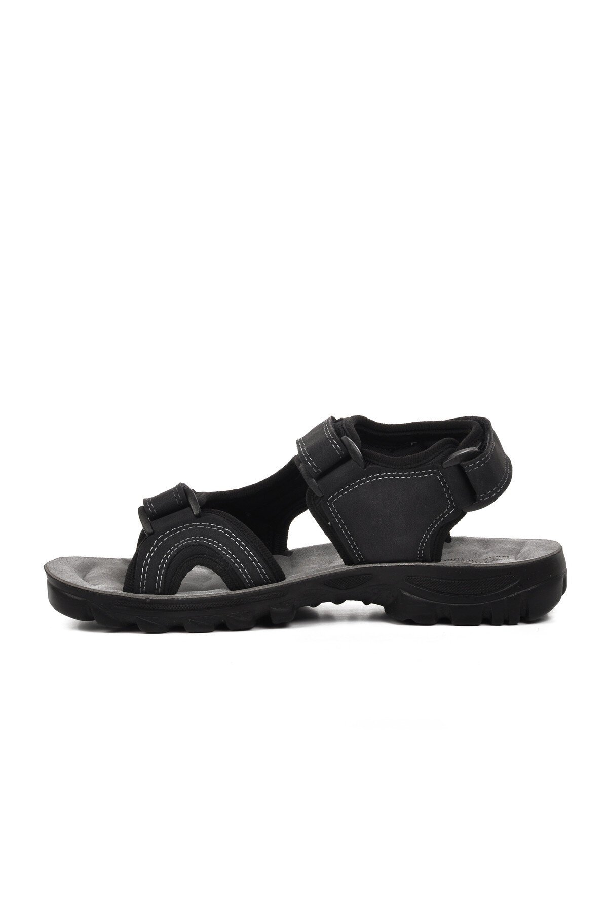 Siyah Cırtlı Unisex Spor Sandalet Taurus G