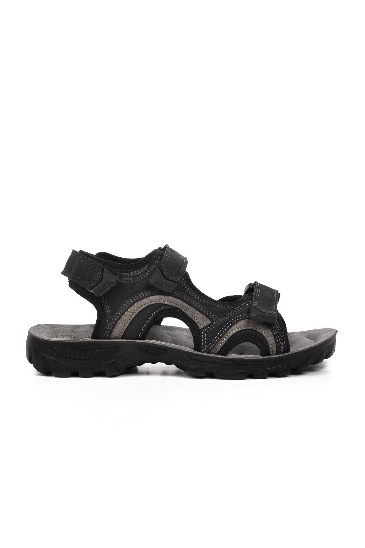Siyah Cırtlı Unisex Spor Sandalet Taurus G