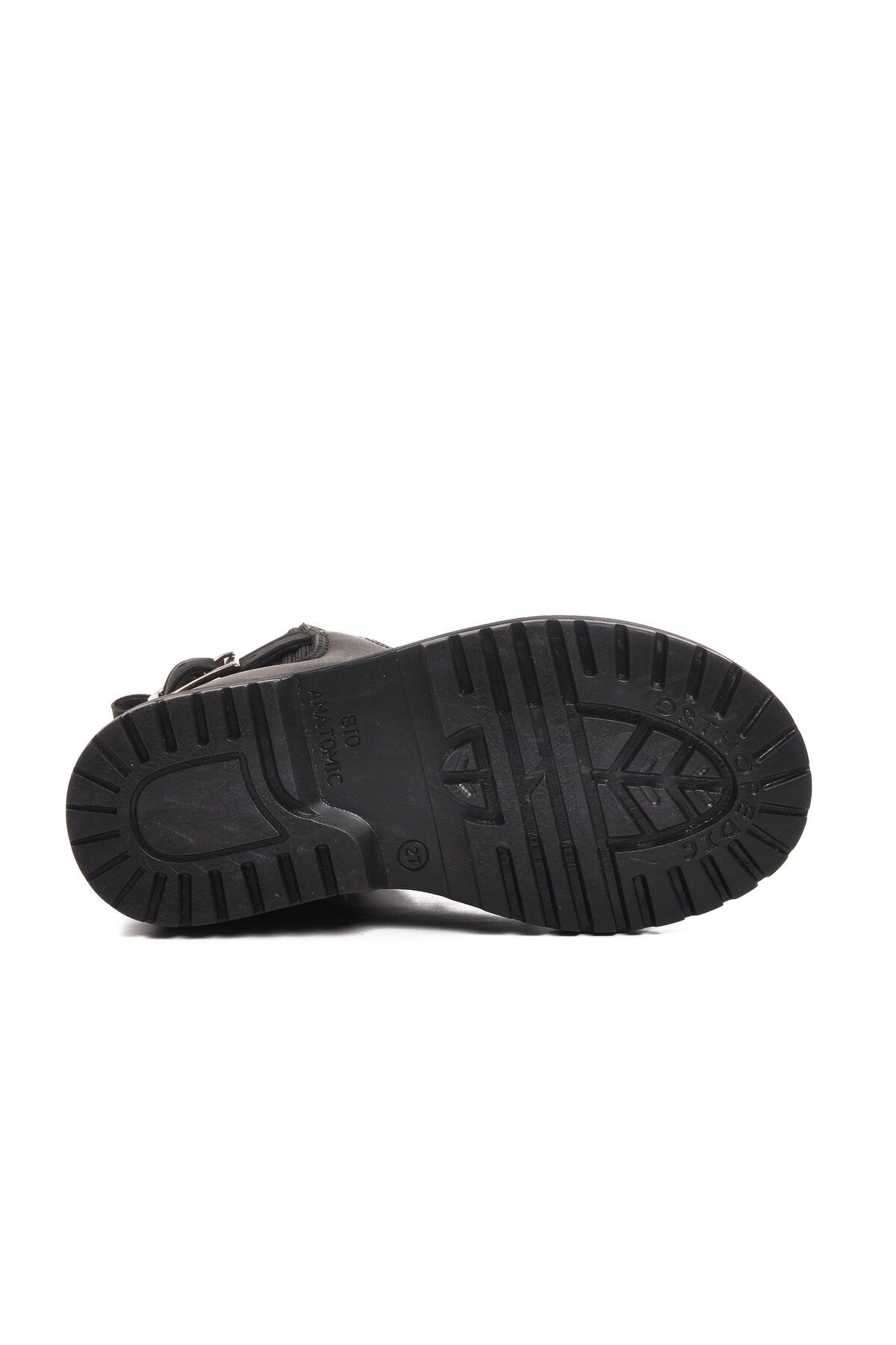 Siyah-Zümrüt  Fermuarlı Çocuk Bot