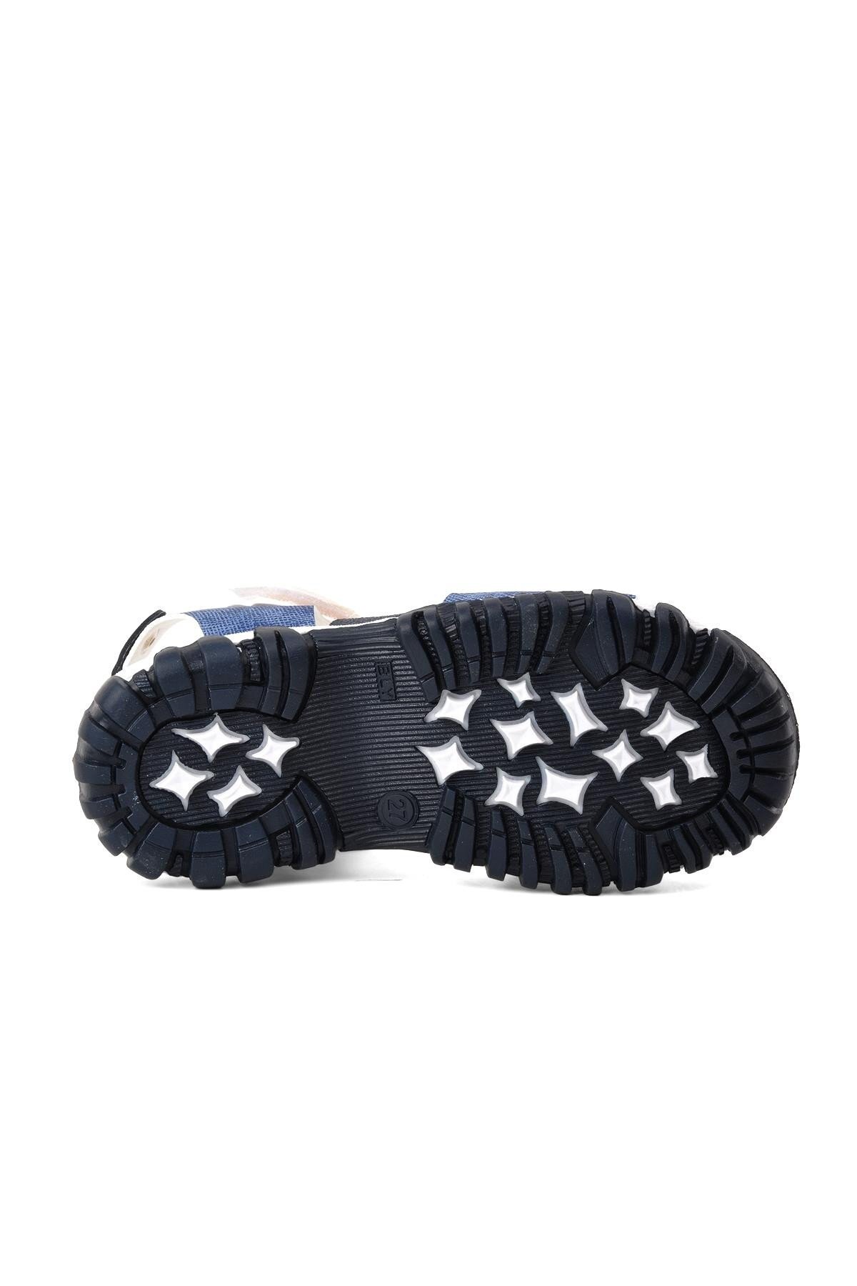 Ayakmod Kot Mavi Erkek Çocuk Sandalet