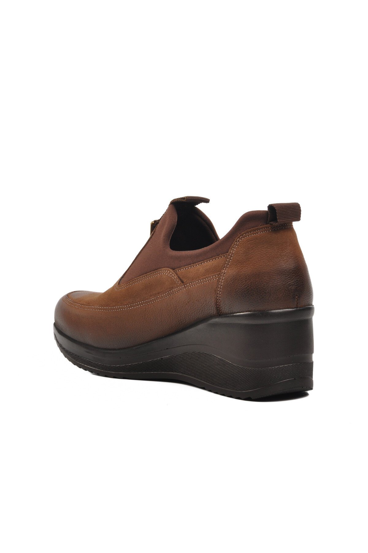 Venüs Vizon Nubuk Hakiki Deri Kadın Günlük Ayakkabı