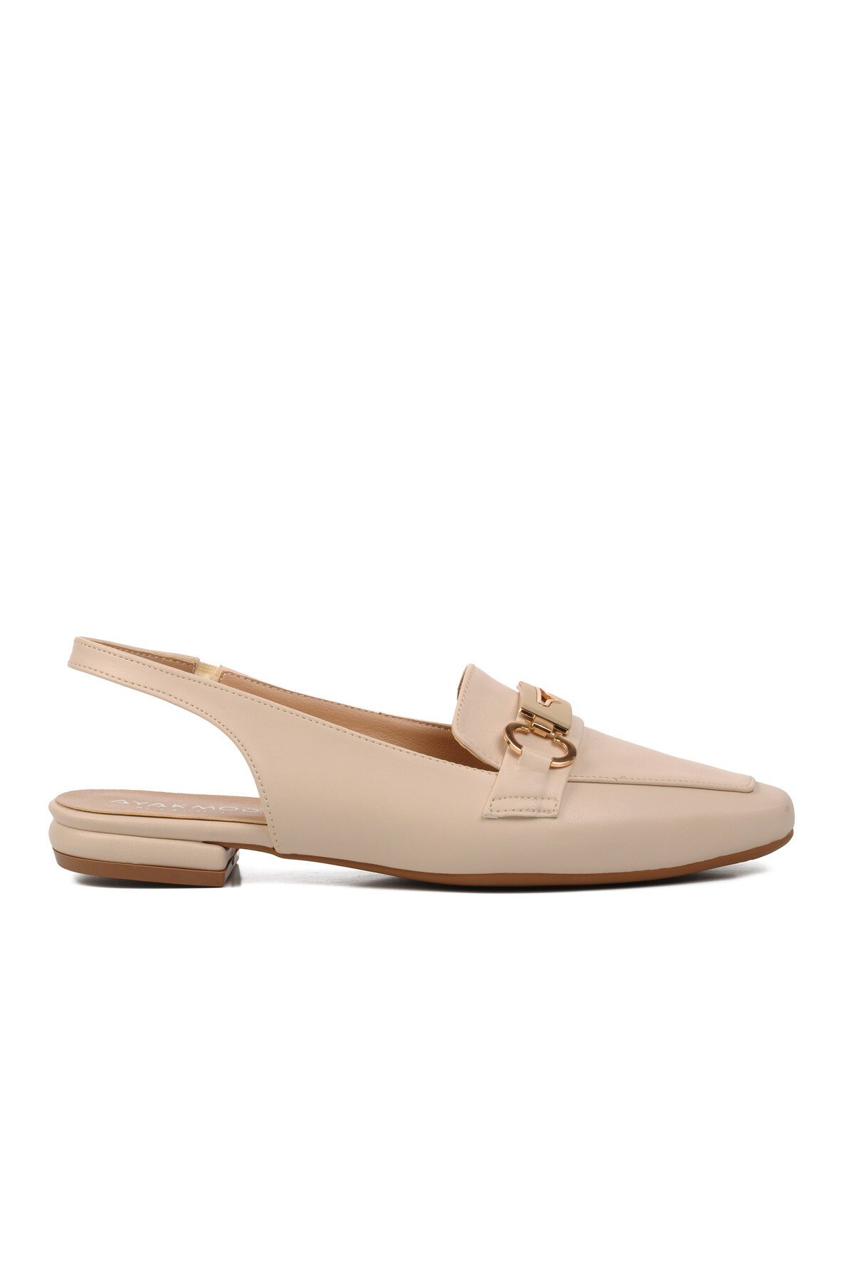 Ayakmod Bej Kadın Günlük Ayakkabı
