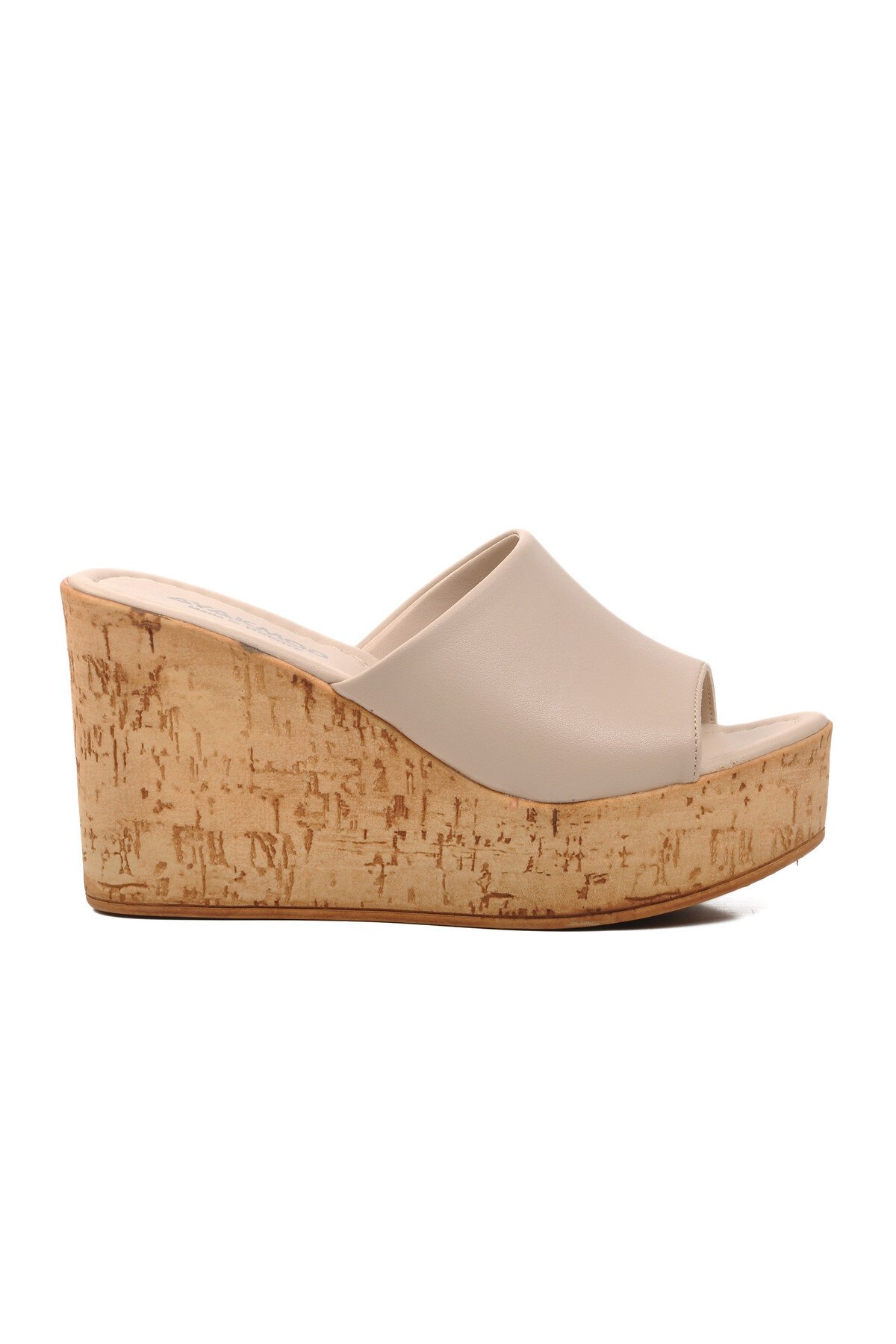 Ayakmod Bej Kadın Terlik