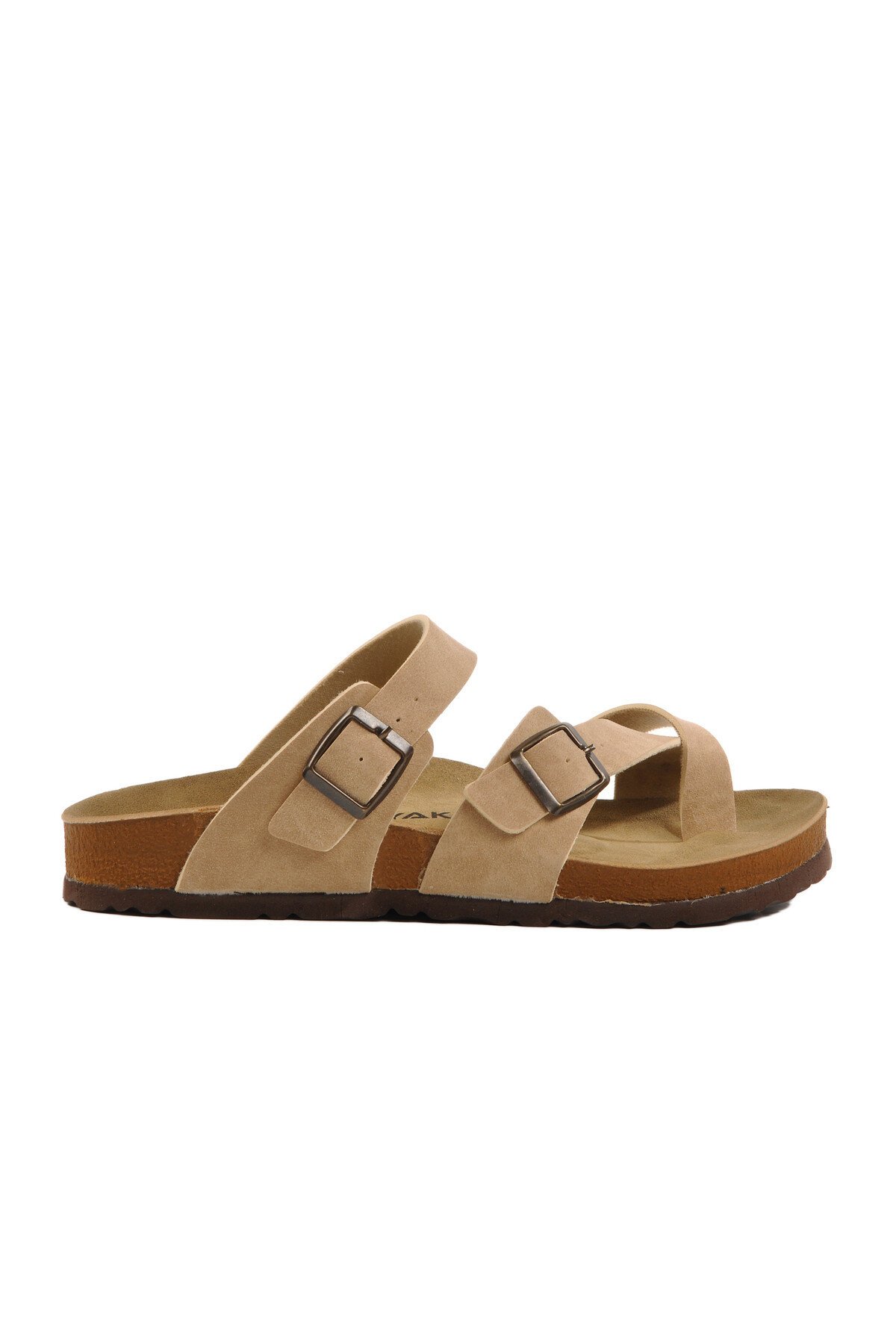 Ayakmod Bej Hafif Unisex Terlik
